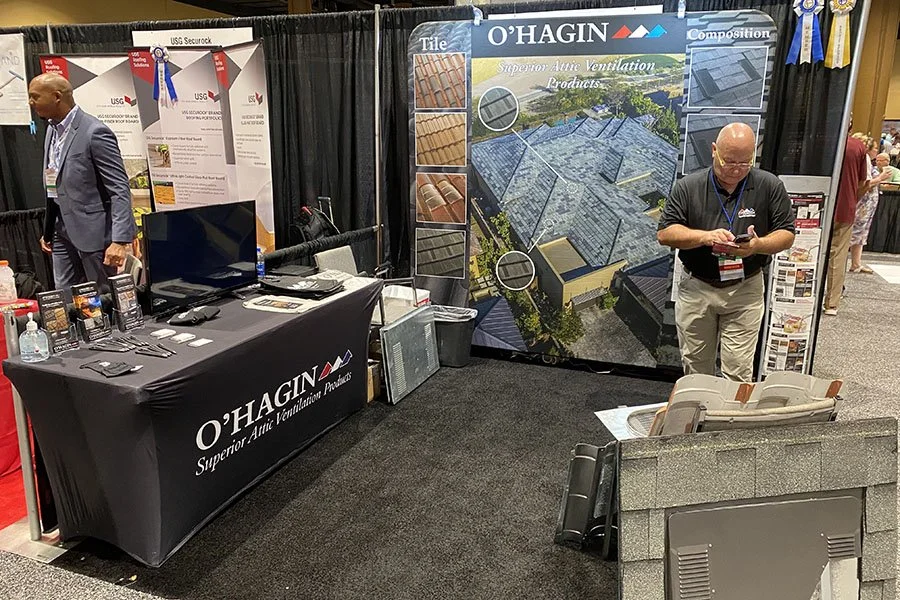 O'hagin vents used on all tile roof repairs and tile roof replacements