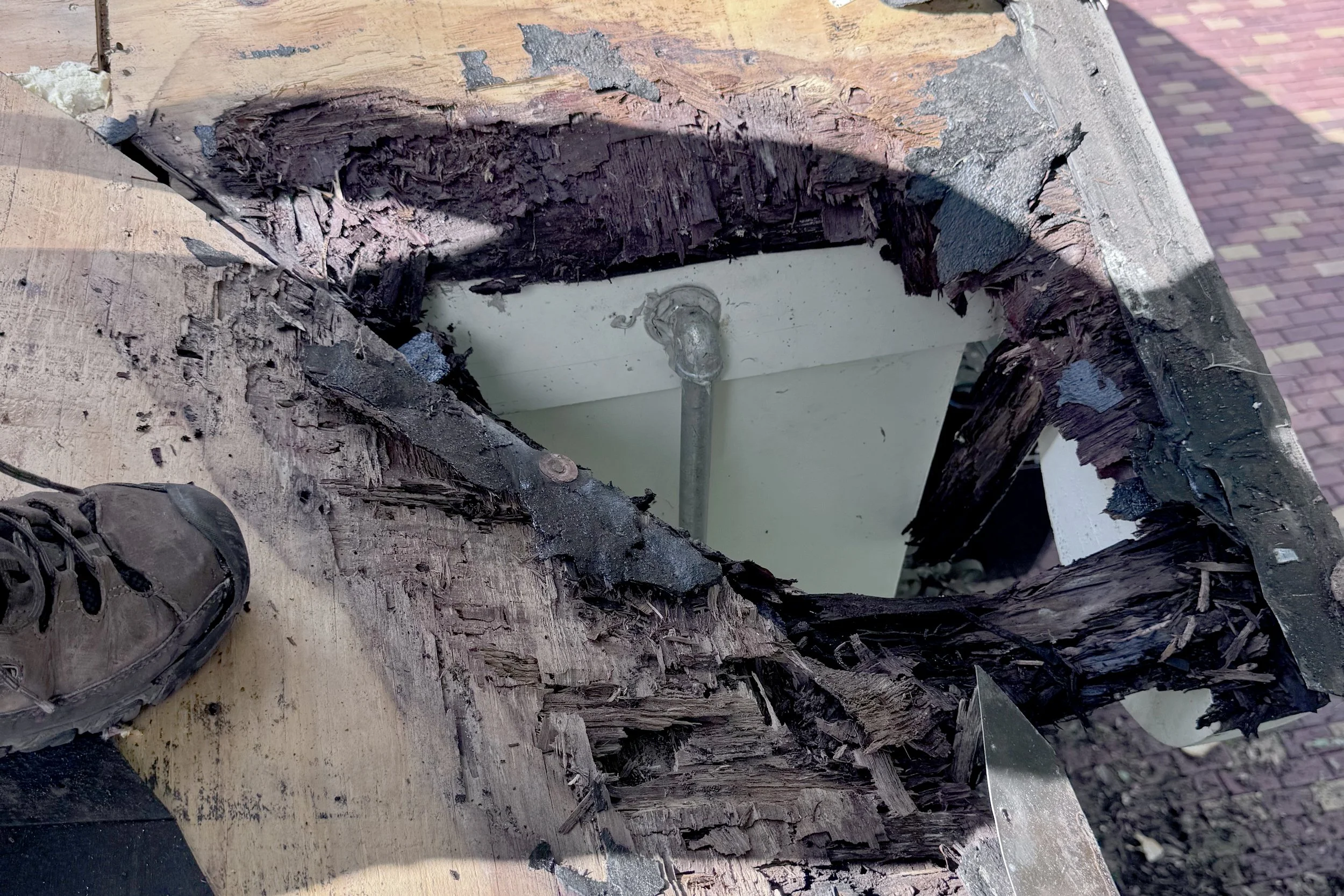 Critical tile roofing failure and tile roof leak repair in Winter Park florida