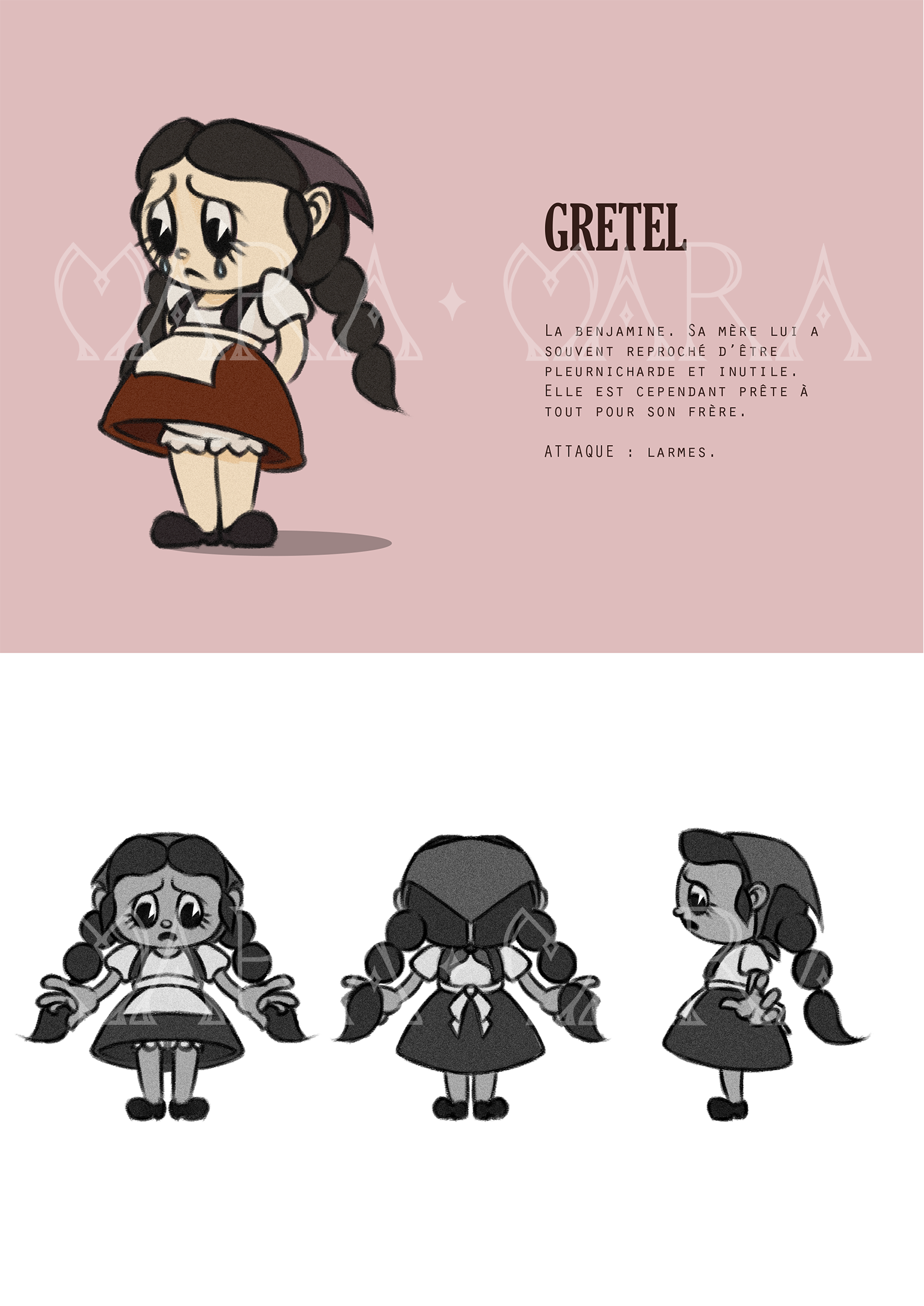 Character design - Gretel
