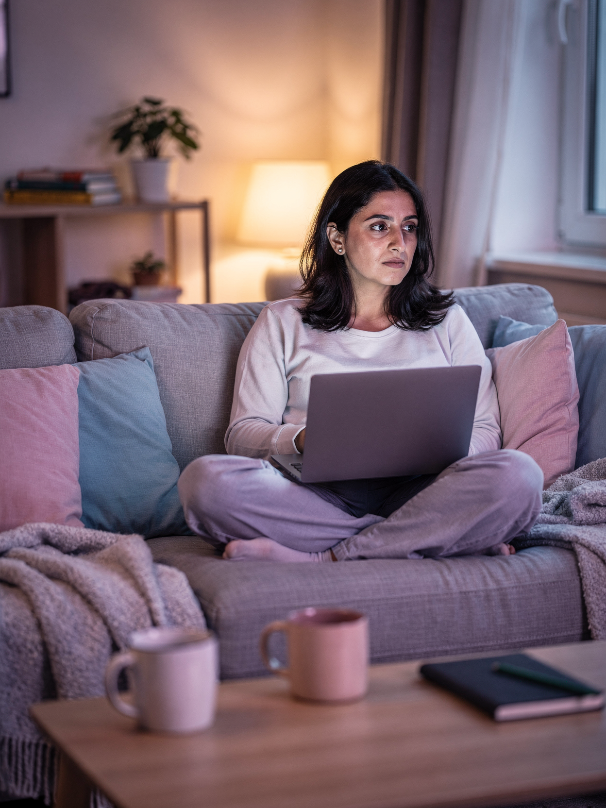 A tech expat who looks successful on paper, but inside, something feels off