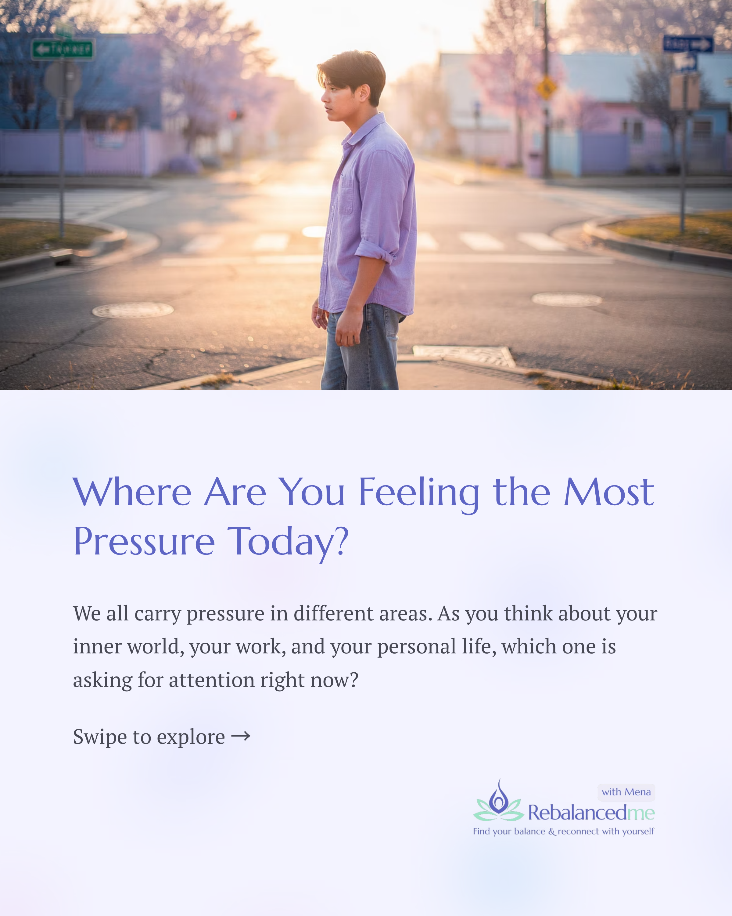 𝗣𝗿𝗲𝘀𝘀𝘂𝗿𝗲 𝘀𝗵𝗼𝘄𝘀 𝘂𝗽 𝗱𝗶𝗳𝗳𝗲𝗿𝗲𝗻𝘁𝗹𝘆 𝗳𝗼𝗿 𝗲𝗮𝗰𝗵 𝗼𝗳 𝘂𝘀: 𝘀𝗼𝗺𝗲𝘁𝗶𝗺𝗲𝘀 𝗶𝗻 𝗼𝘂𝗿 𝗺𝗶𝗻𝗱𝘀, 𝗮𝘁 𝘄𝗼𝗿𝗸, 𝗼𝗿 𝗶𝗻 𝗼𝘂𝗿 𝗽𝗲𝗿𝘀𝗼𝗻𝗮𝗹 𝗹𝗶𝗳𝗲.

Today, take a moment to 𝗻𝗼𝘁𝗶𝗰𝗲 𝘄𝗵𝗲𝗿𝗲 𝗶𝘁 𝗳𝗲𝗲𝗹𝘀 