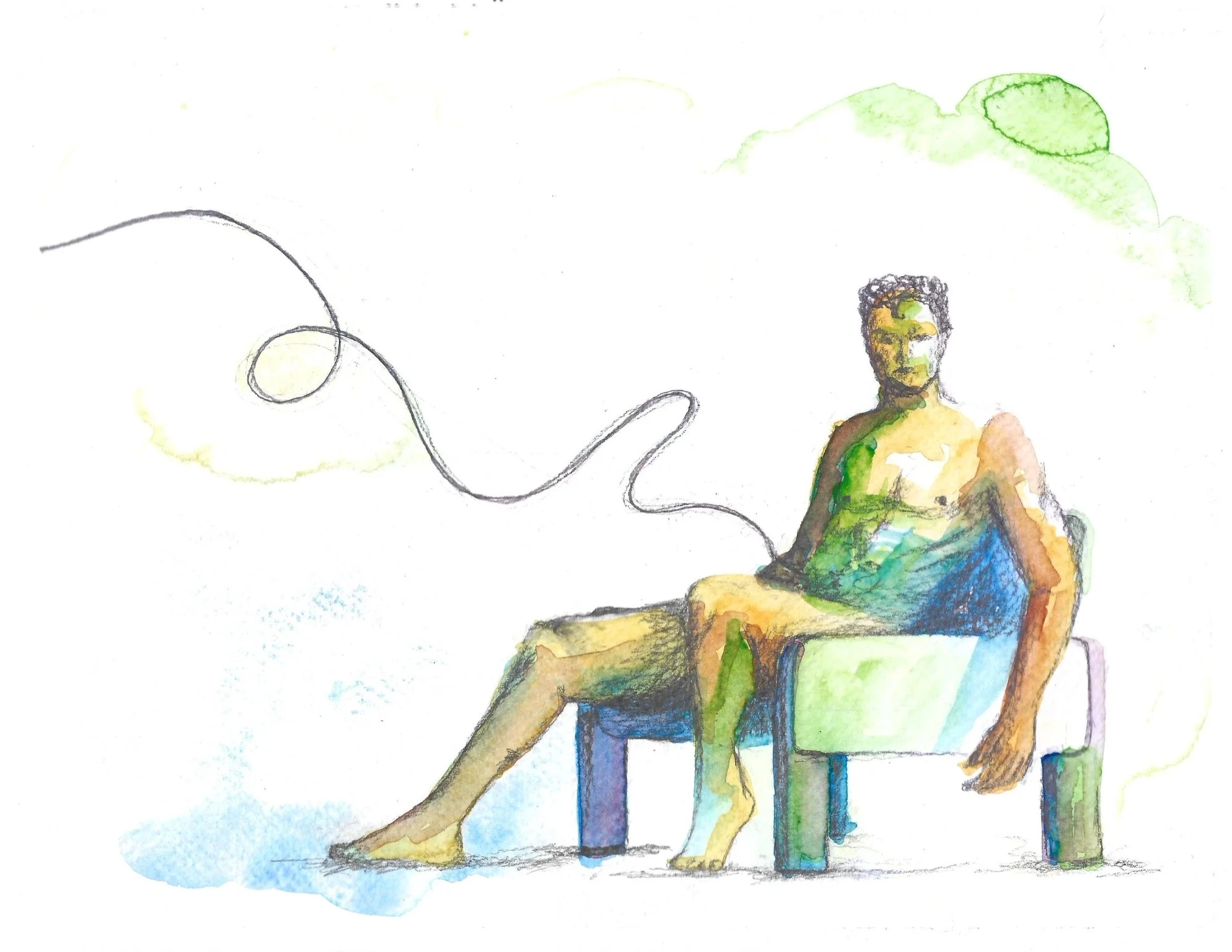 "Follow the Line" - 8.5x11in