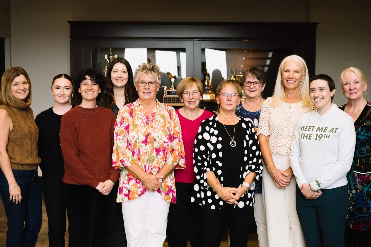 🌸 ... last night&rsquo;s Ladies Opening Dinner was wonderful. Pictured here are some of this year&rsquo;s Ladies Section Committee, whose work helps shape many of the events and activities throughout the season. The evening featured a fashion show h