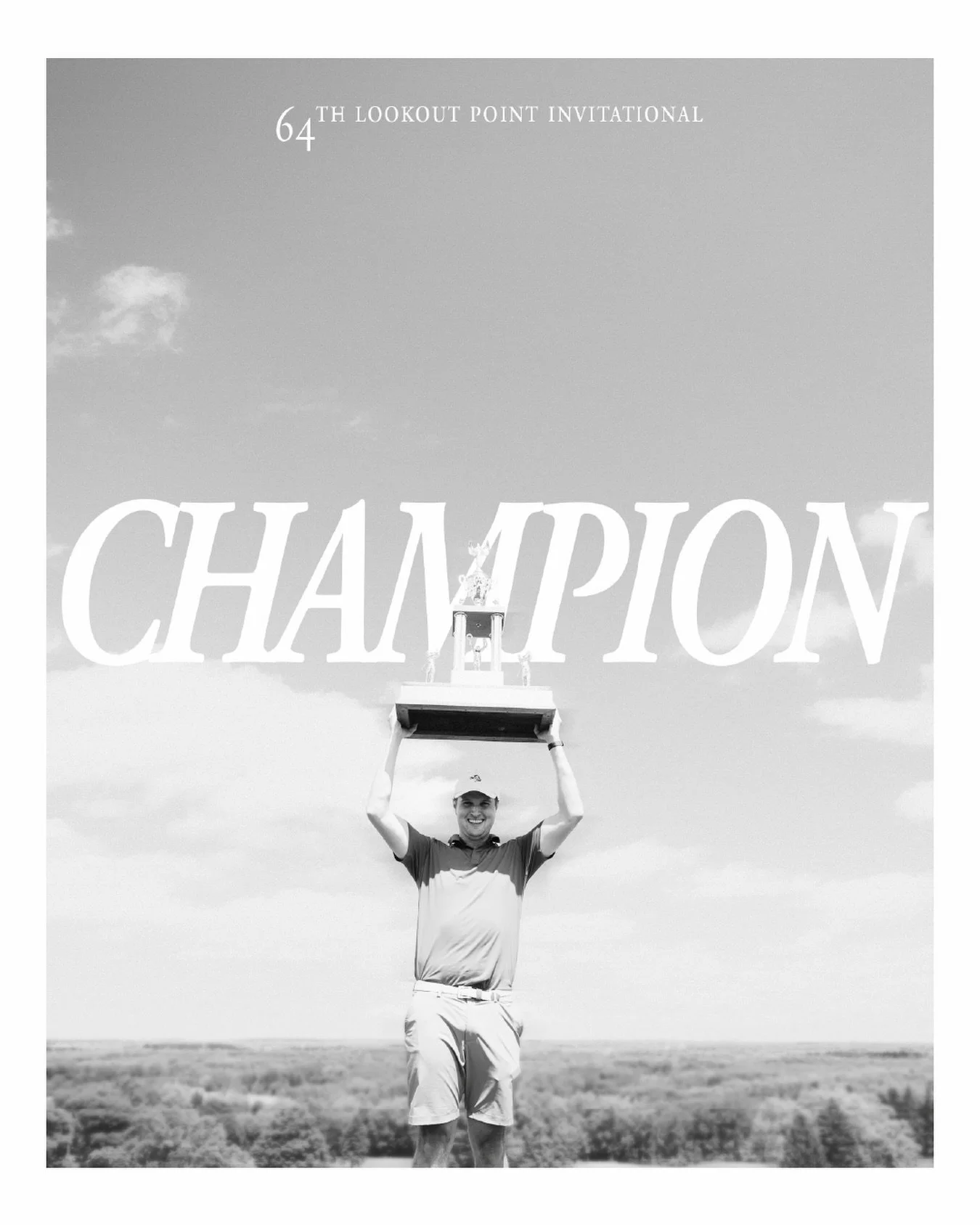 🍾&hellip; congratulations to our 64th Annual Lookout Point Invitational Champion, Justin Smith (Donalda Club), winner of the inaugural Aldo Bortolon Trophy as Low Gross Champion. Justin carded a 73 and emerged victorious in a three-player playoff th