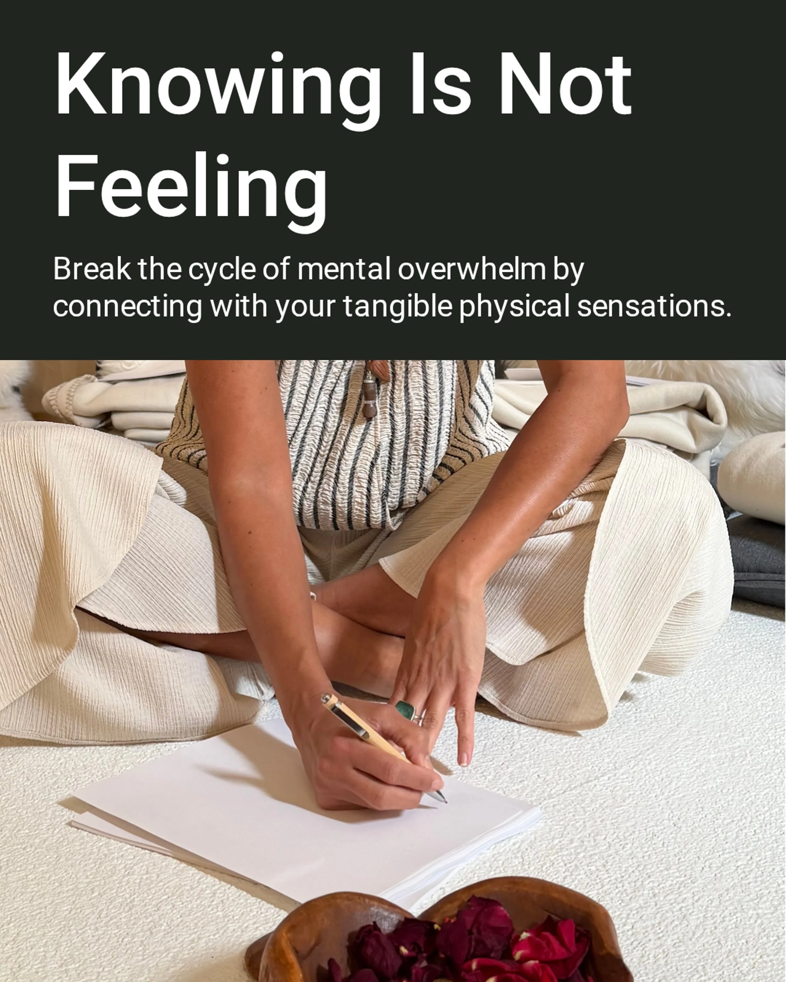 Many people understand intellectually what they &ldquo;should&rdquo; be feeling, yet sense very little in their body&mdash;or suddenly become overwhelmed by emotions. In the selfawareness group - EmoFlow, we learn not only to name our feelings but al