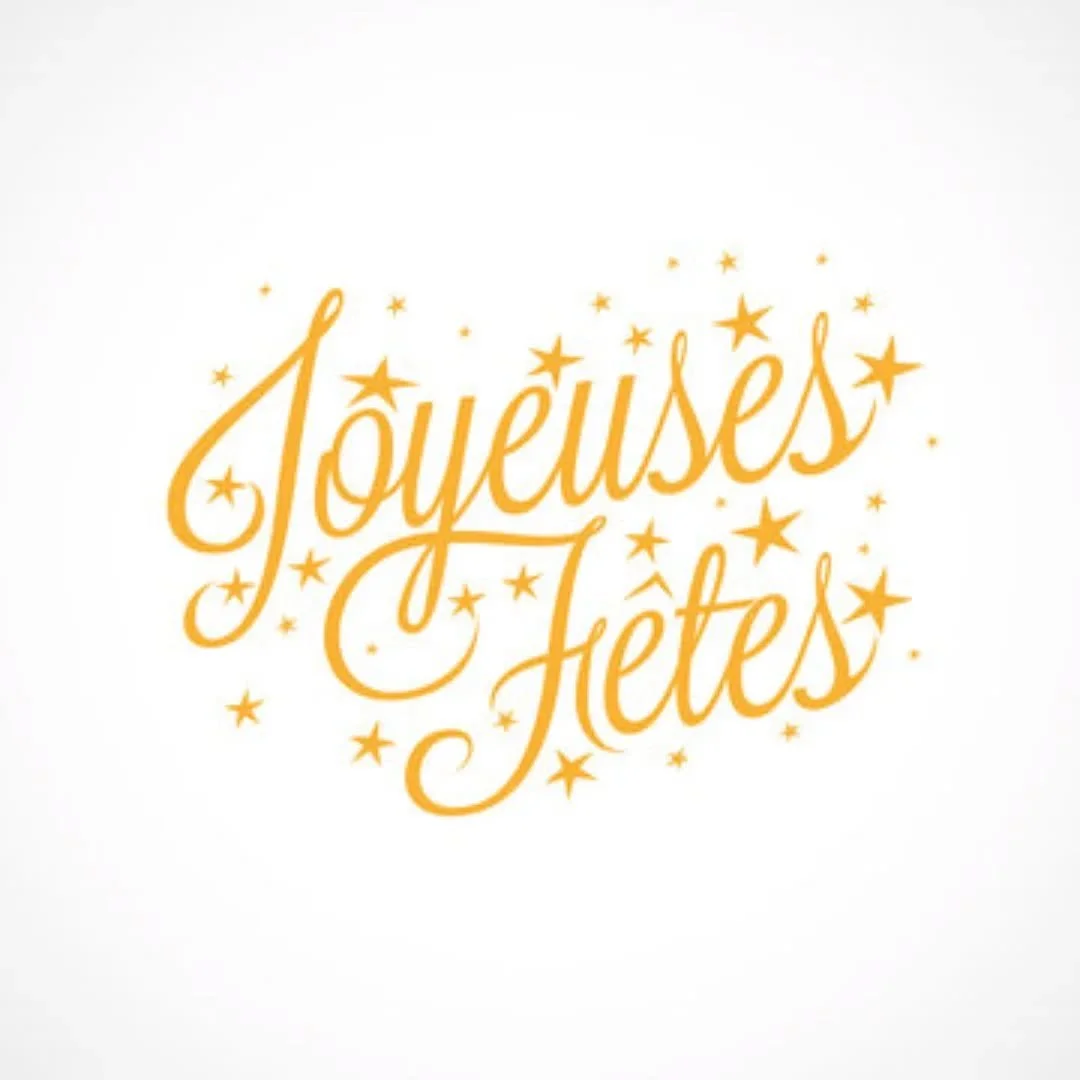 Nous vous souhaitons de bonnes f&ecirc;tes de No&euml;l