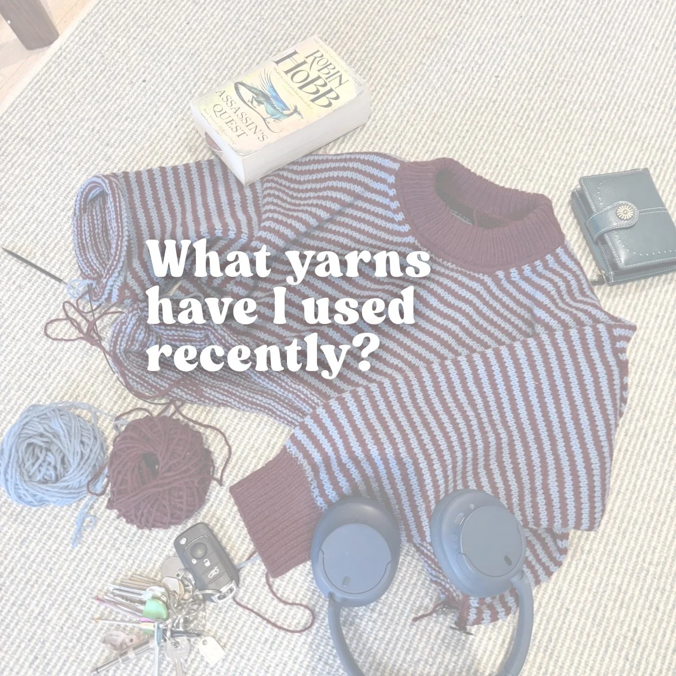 Here is a little round up for if you miss the YouTube videos ! I&rsquo;m really behind on posting finished stuff soooo here&rsquo;s a bit of a sneak peak 😅

This year has been so much fun working through some old stash yarns! I&rsquo;d love to know 