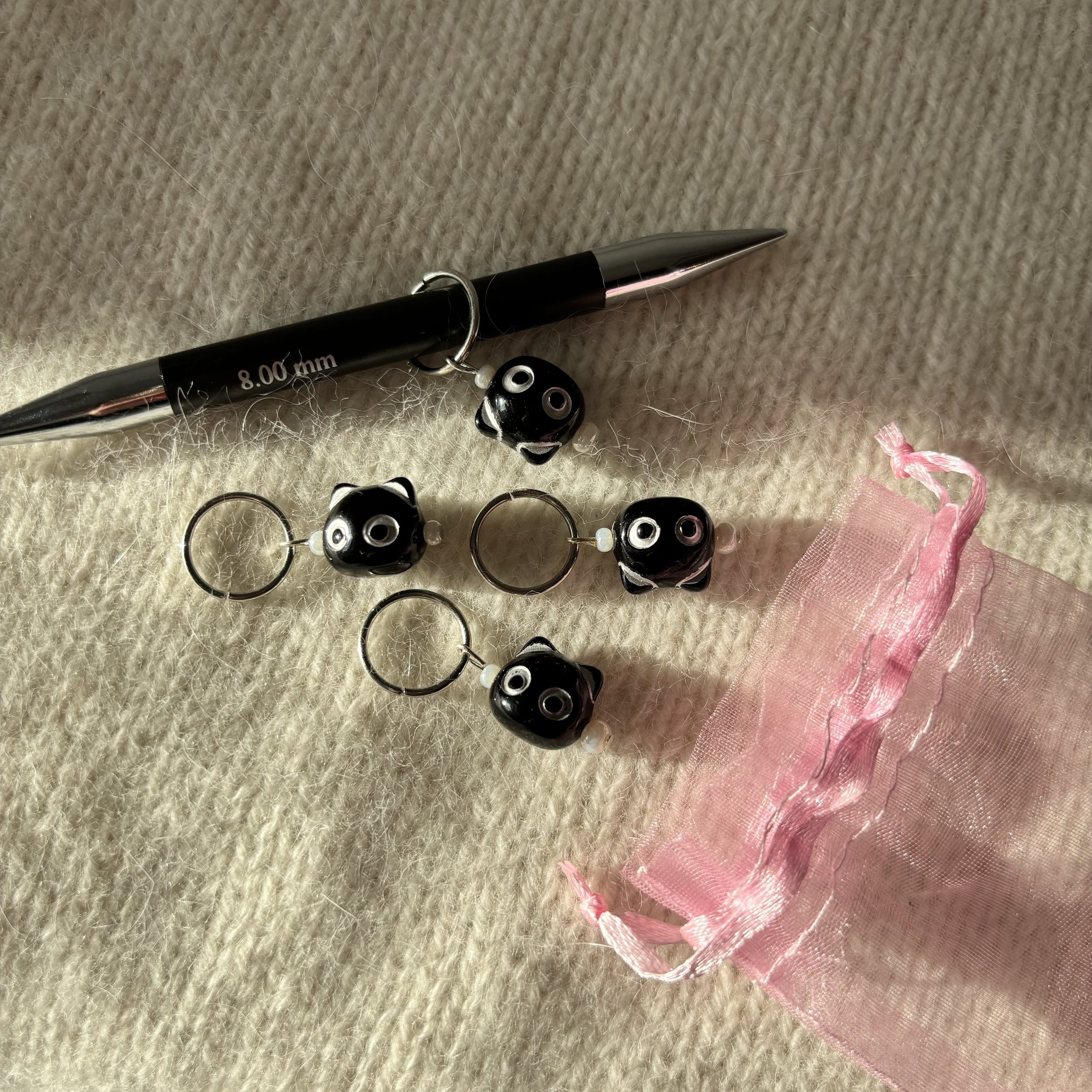 large stitch marker (set of 4)