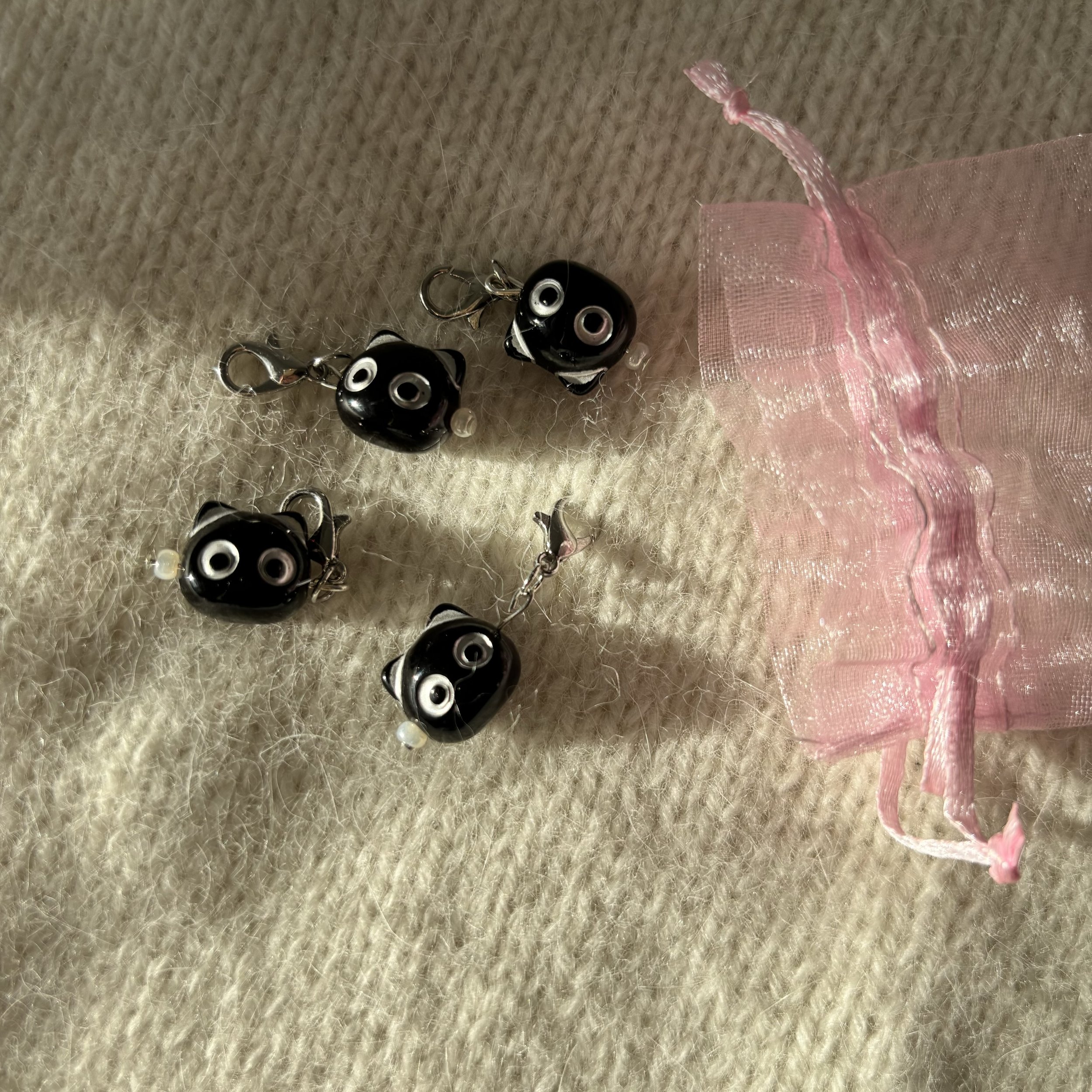 clip stitch marker (set of 4)