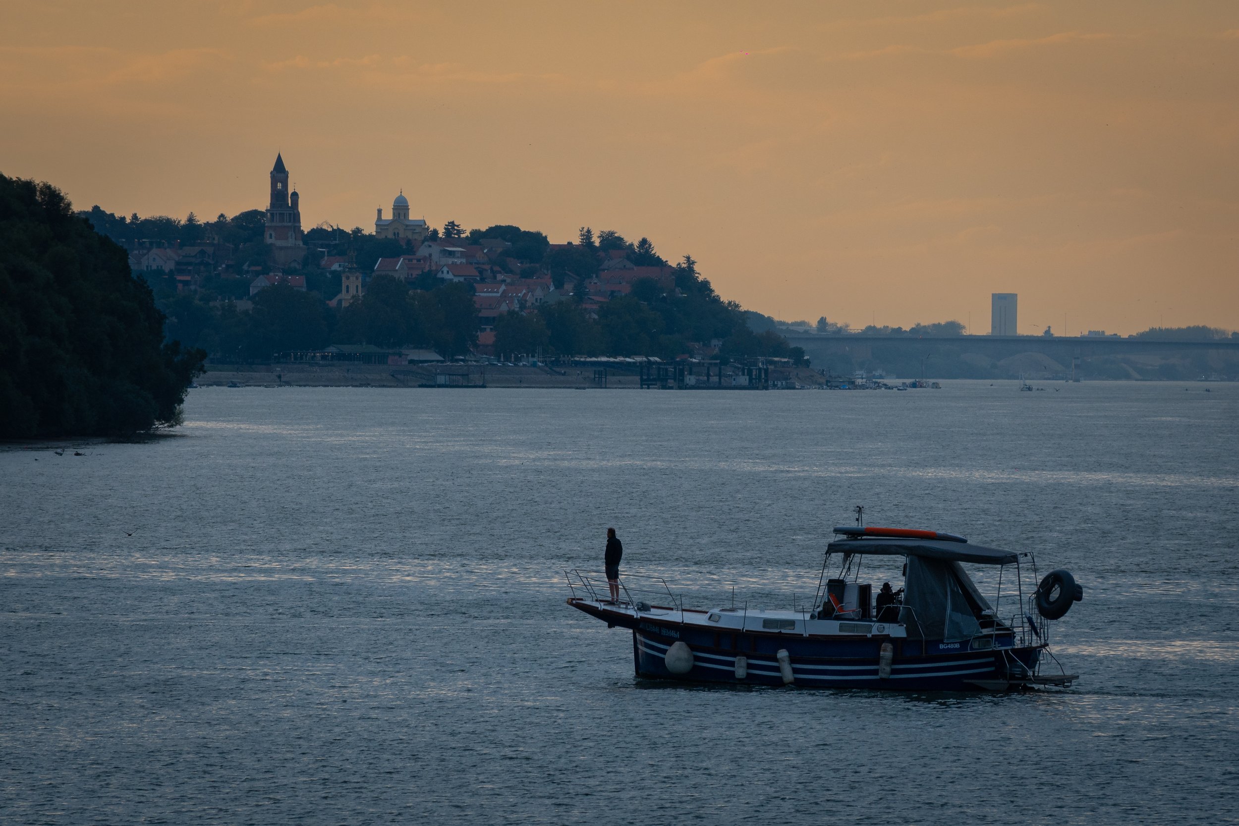 Fisherman and Zemun
