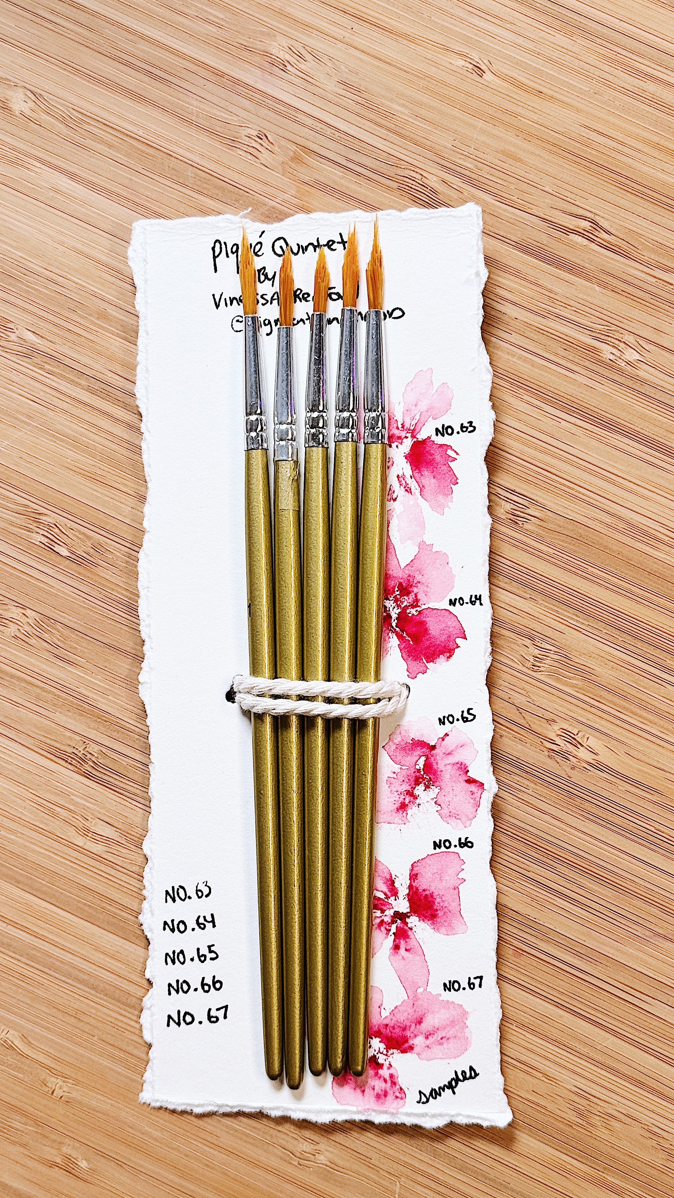 Piqué Brushes