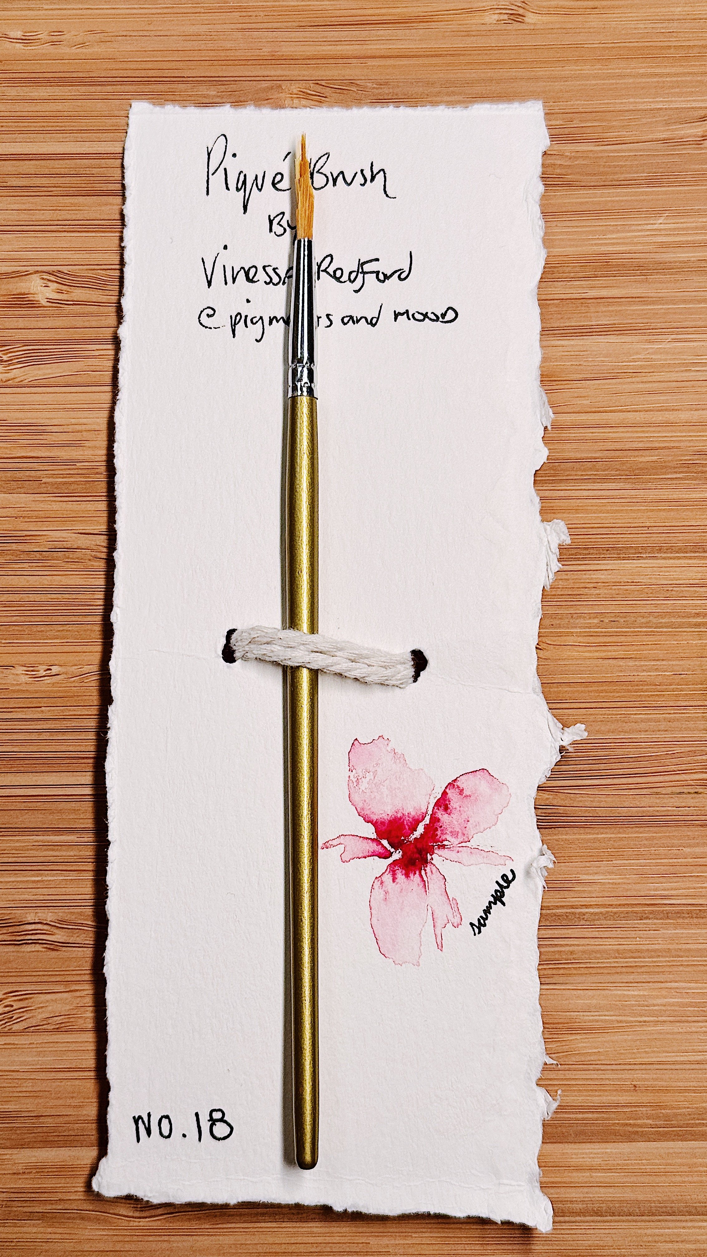 Piqué Brush No. 18