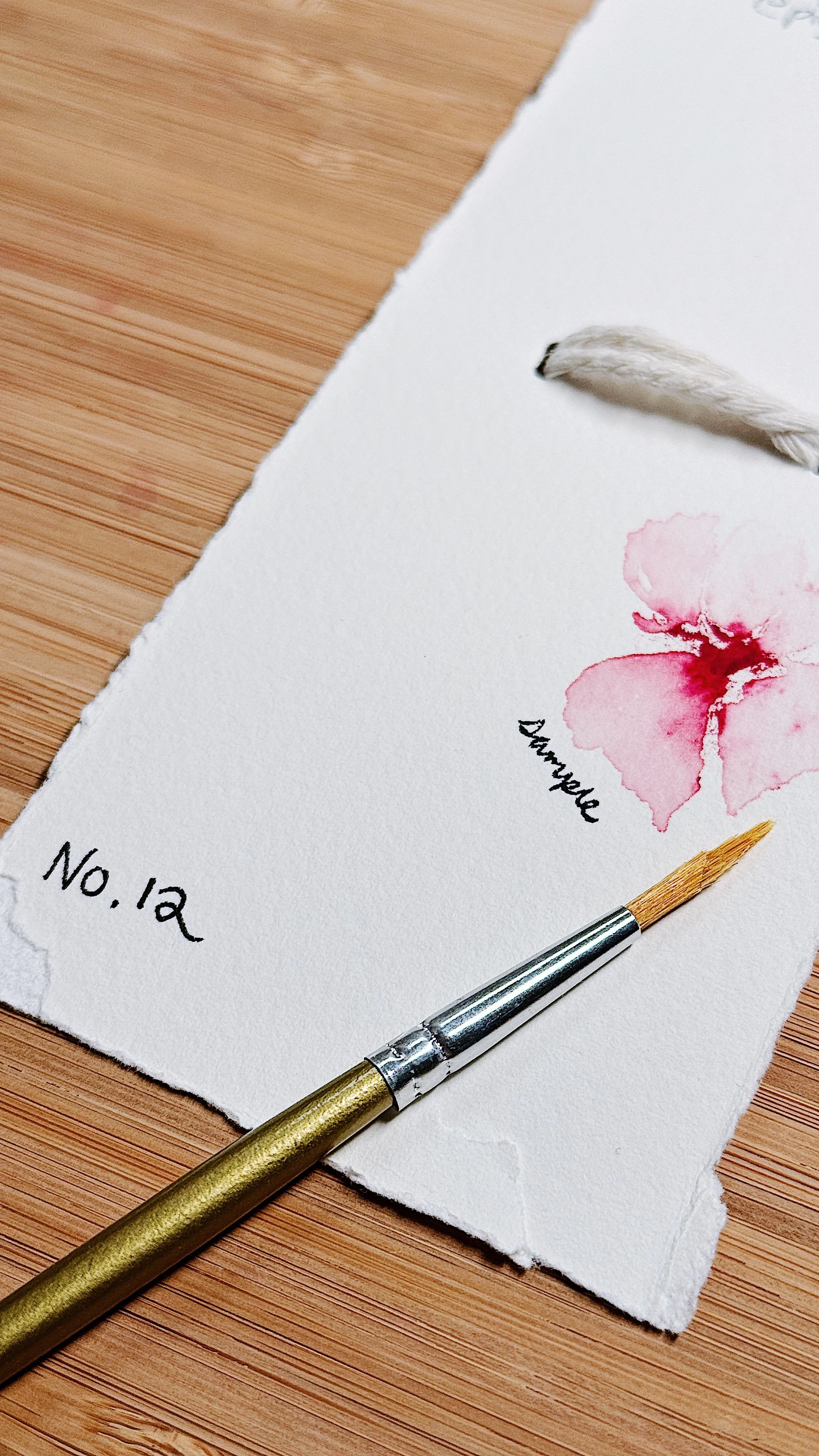 Piqué Brush No. 12 - Detail