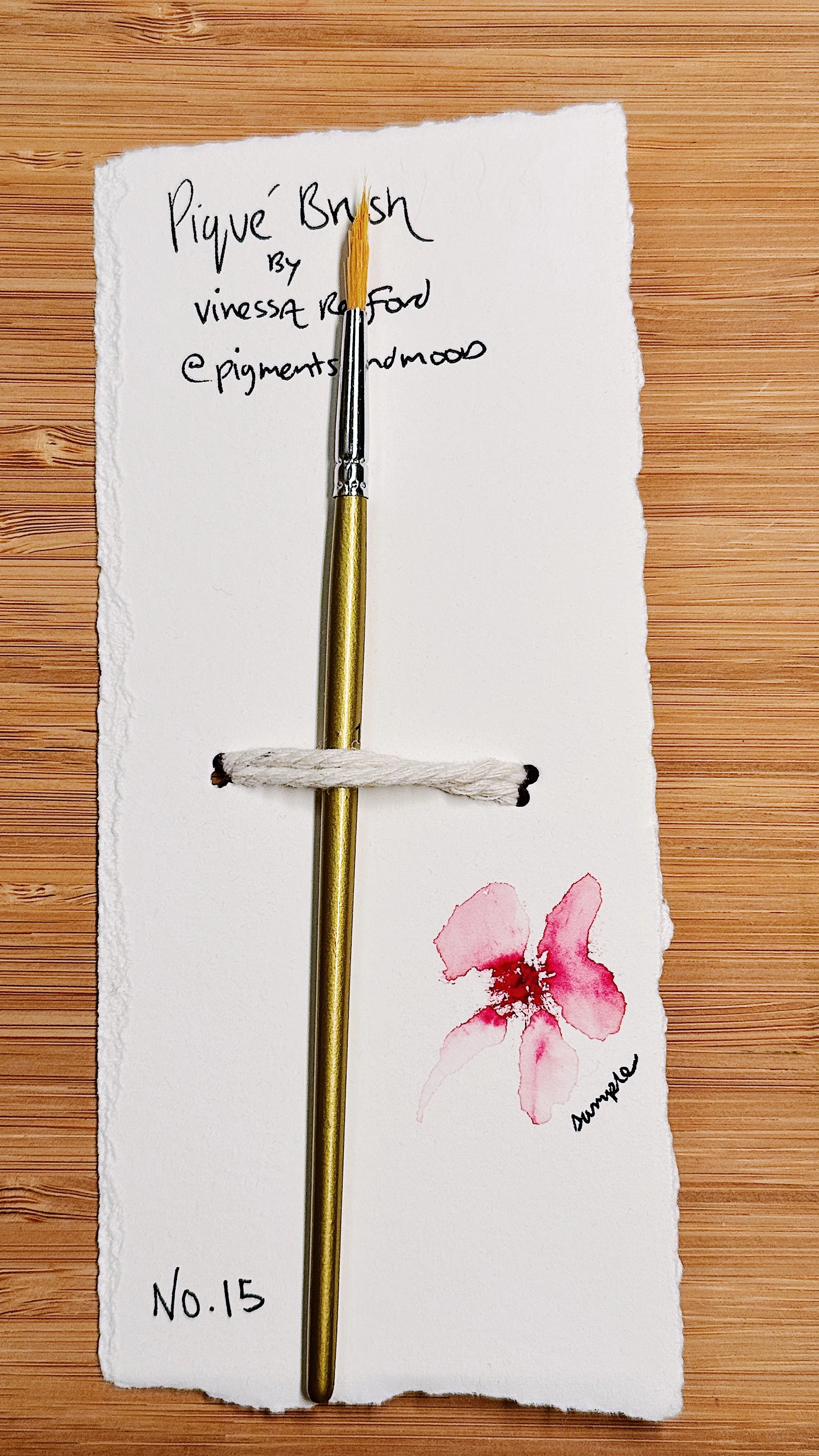 Piqué Brush No. 15