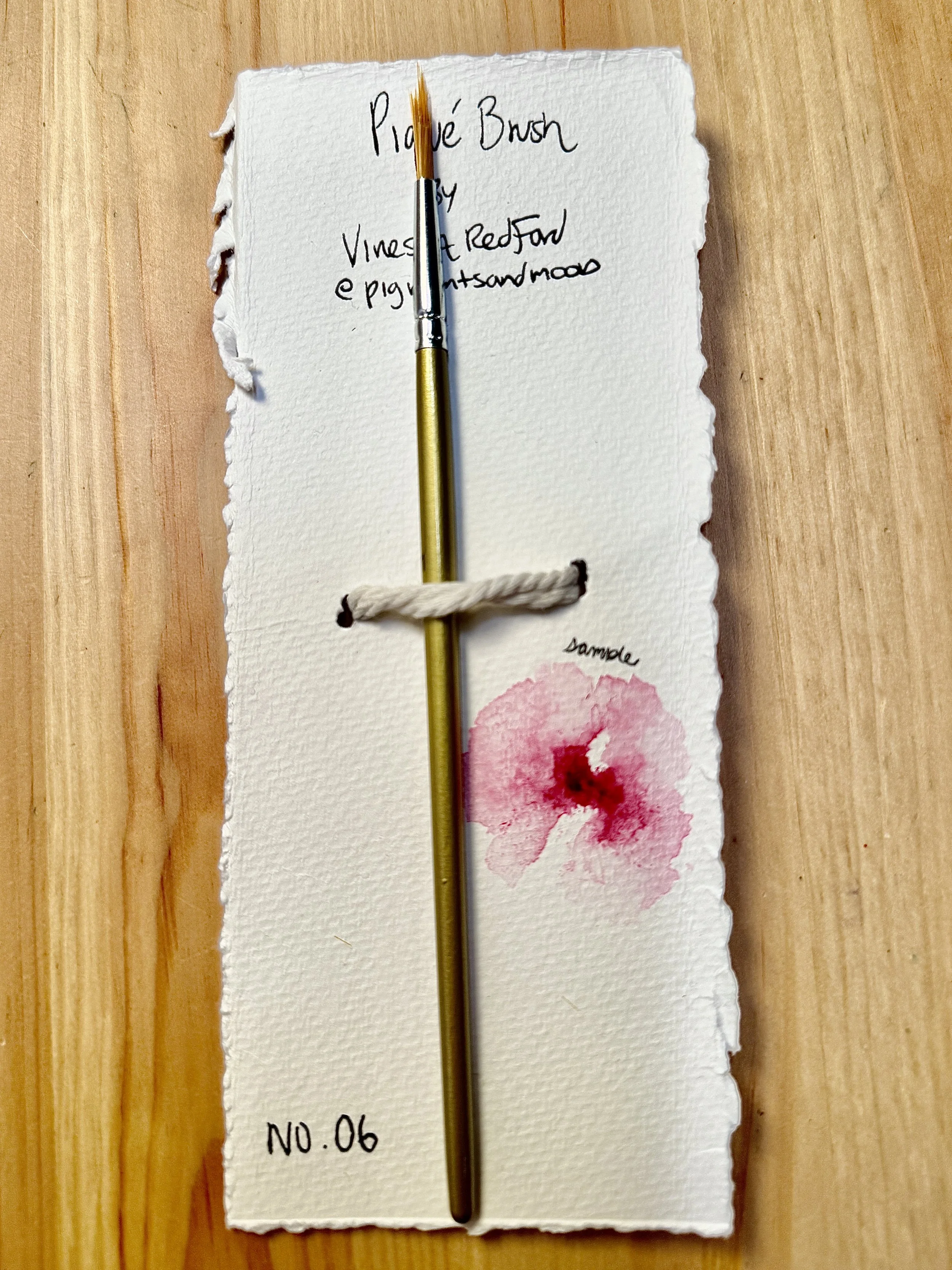 Piqué Brush No. 6