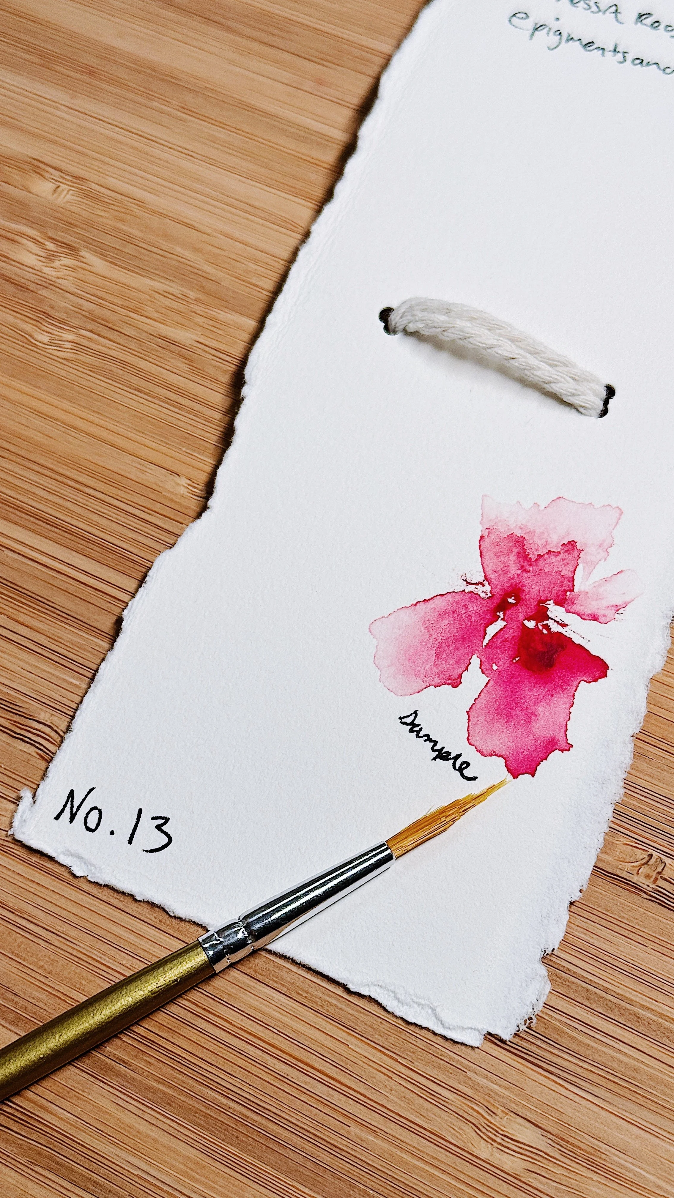 Piqué Brush No. 13 - Detail
