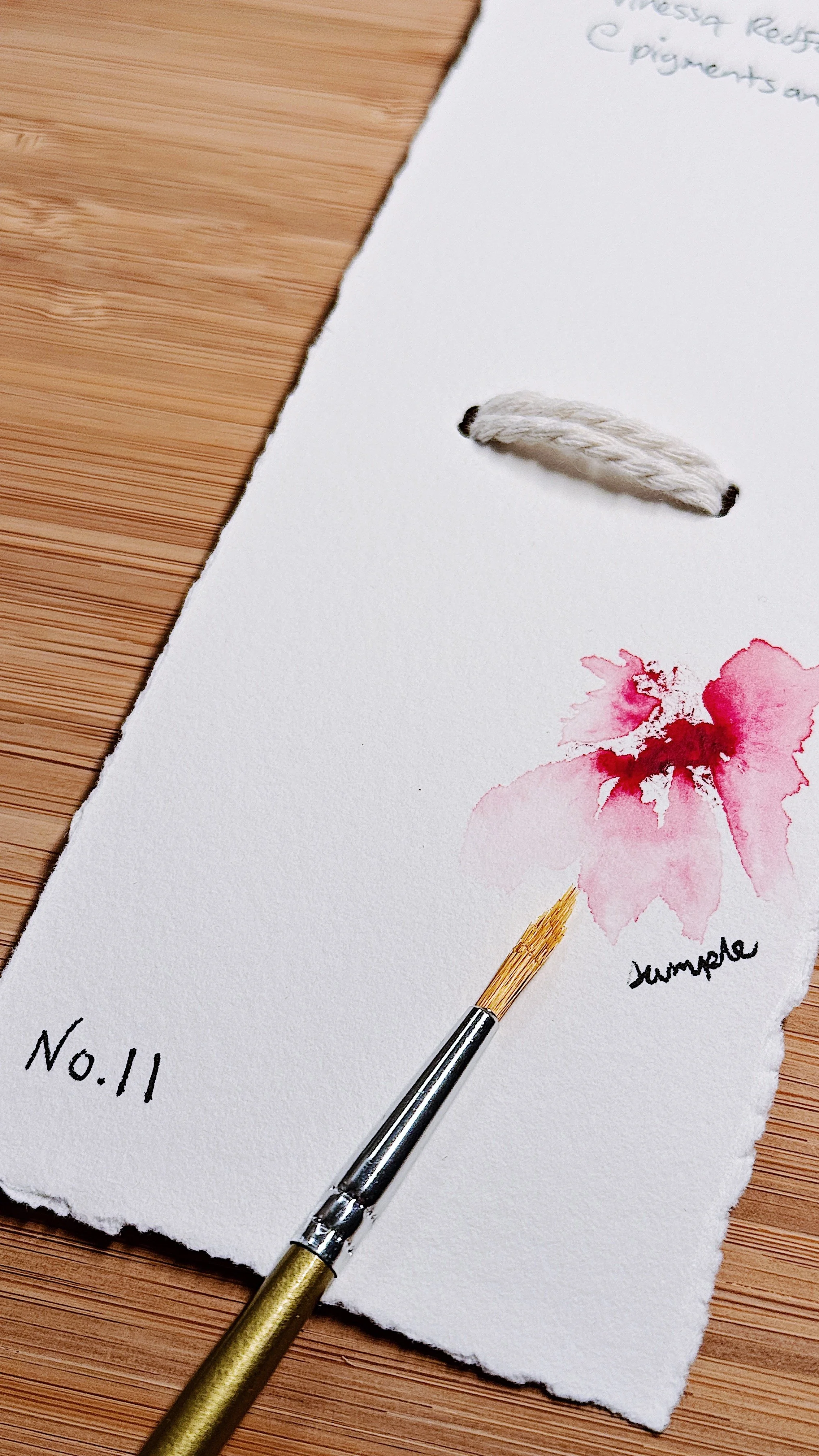 Piqué Brush No. 11 - Detail