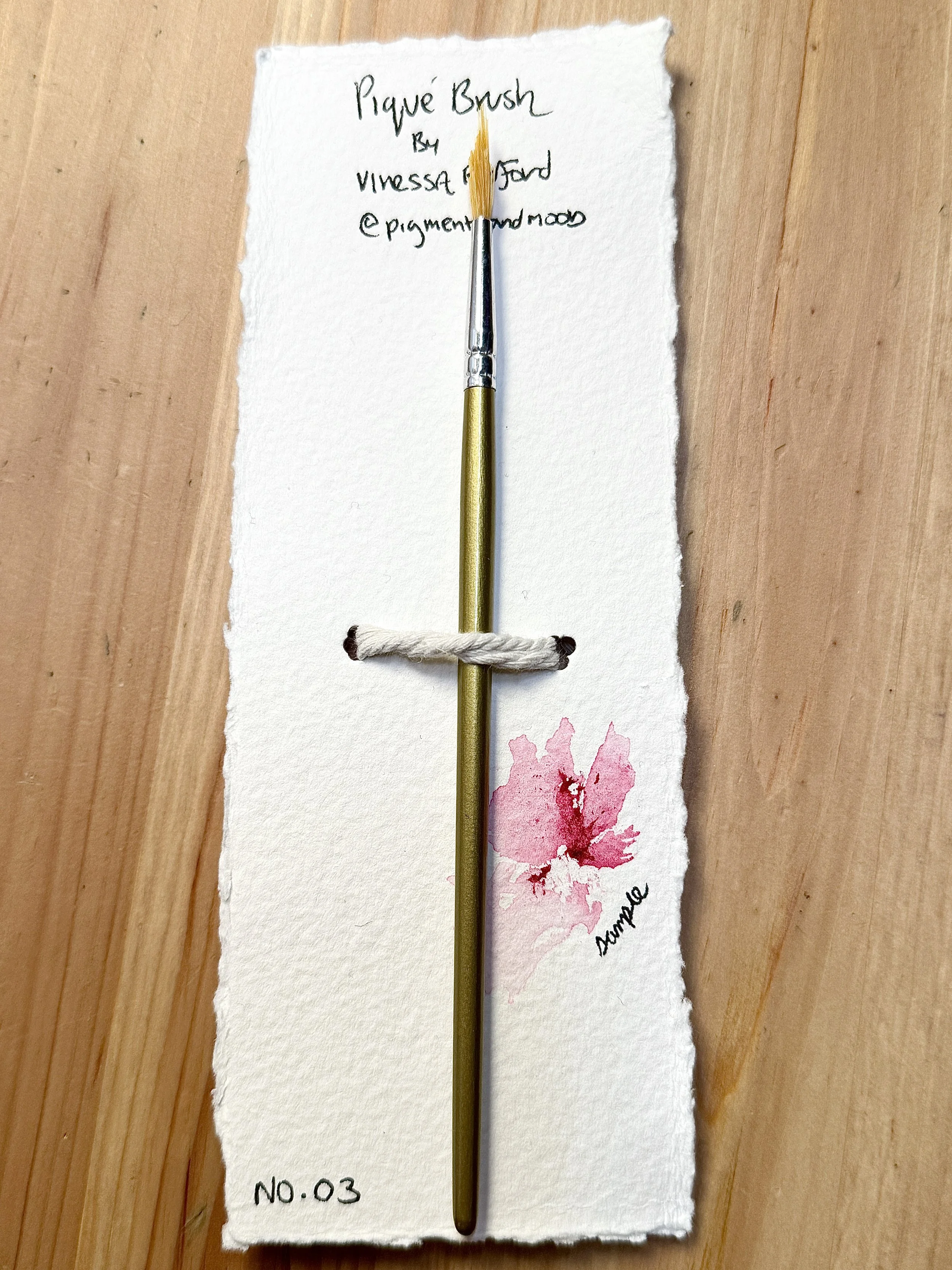 Piqué Brush No. 3