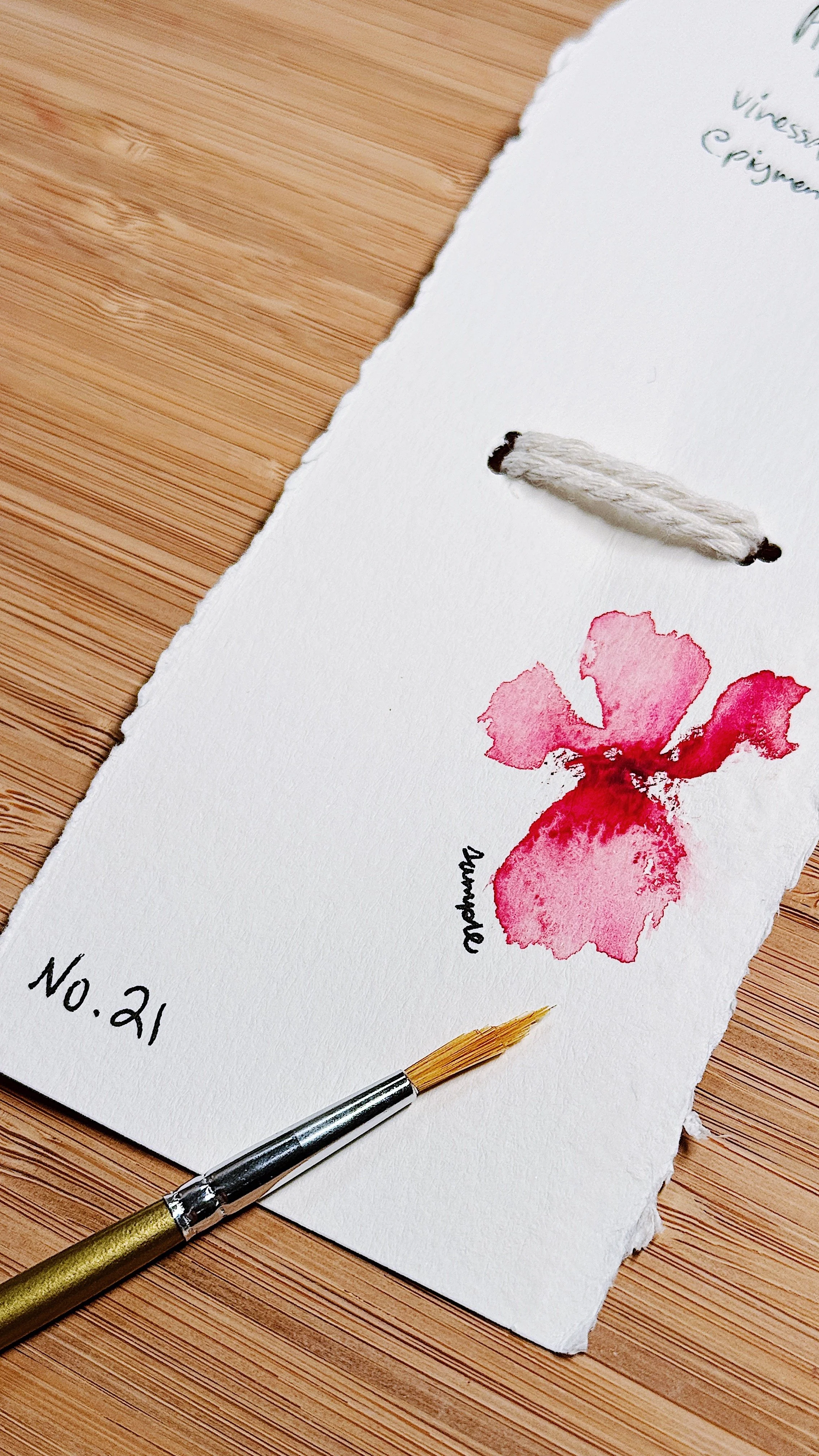 Piqué Brush No. 21 - Detail