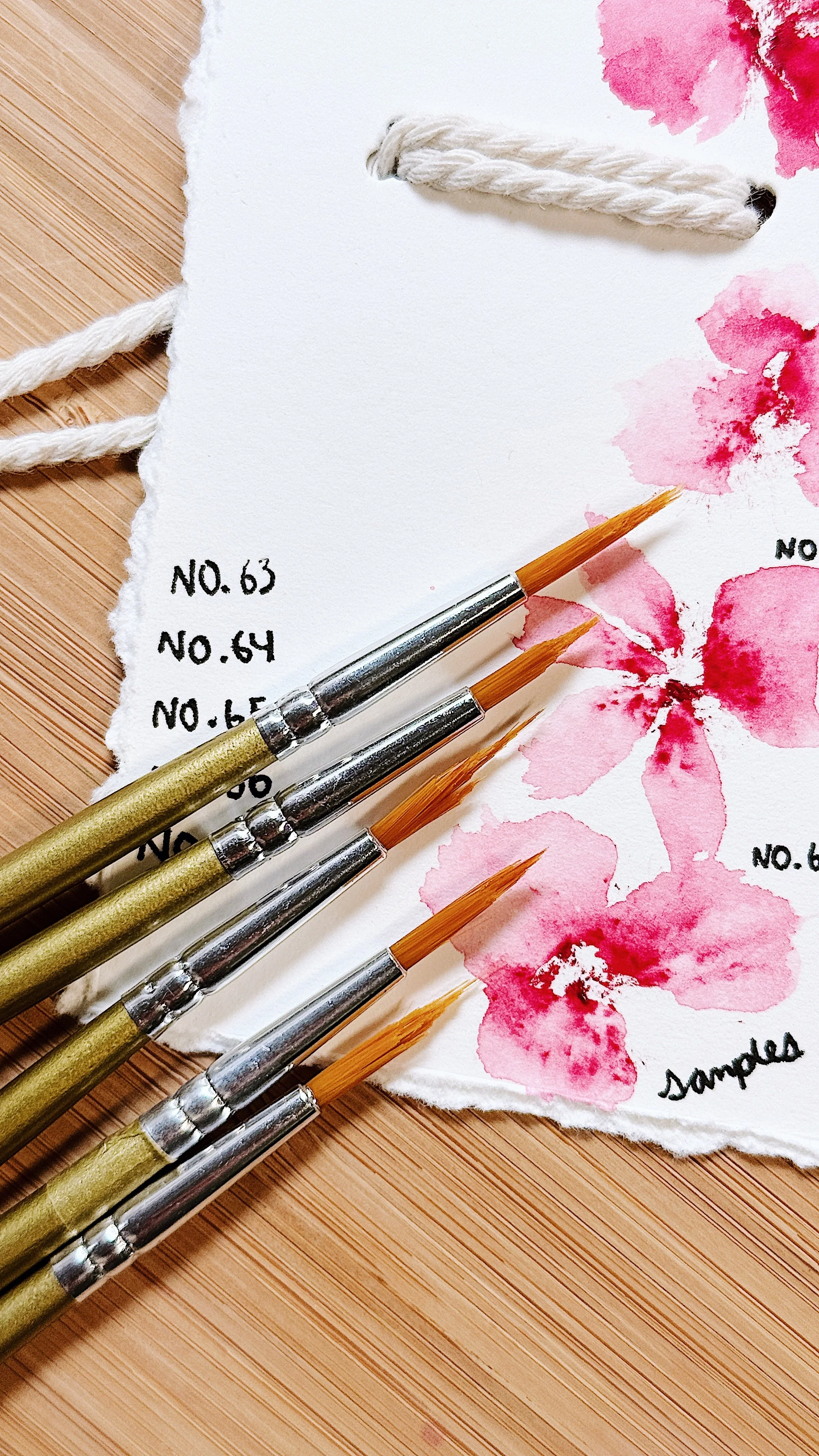 Piqué Brushes - Detail