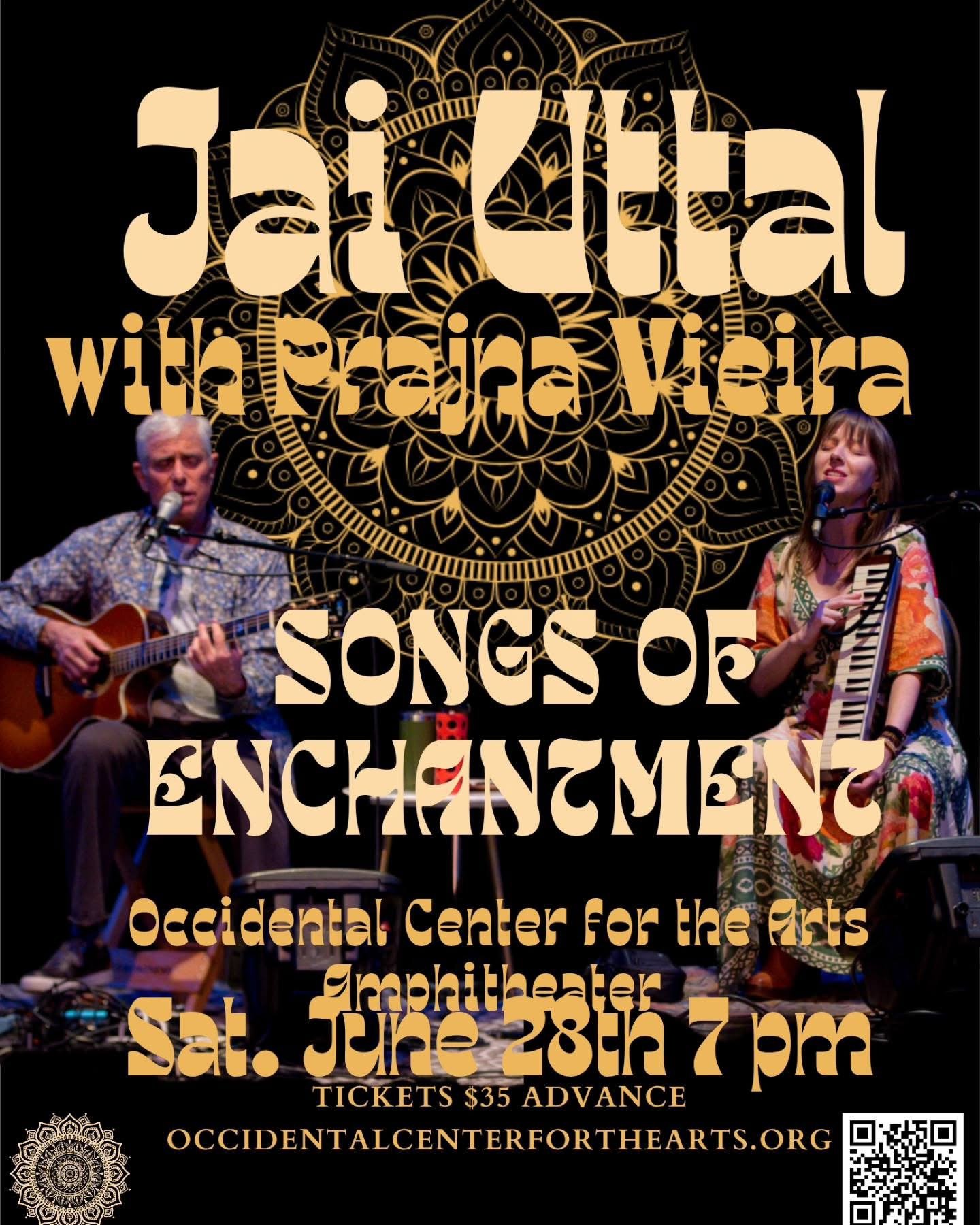 Songs of Enchantment: Jai Uttal & Prajna Vieira
