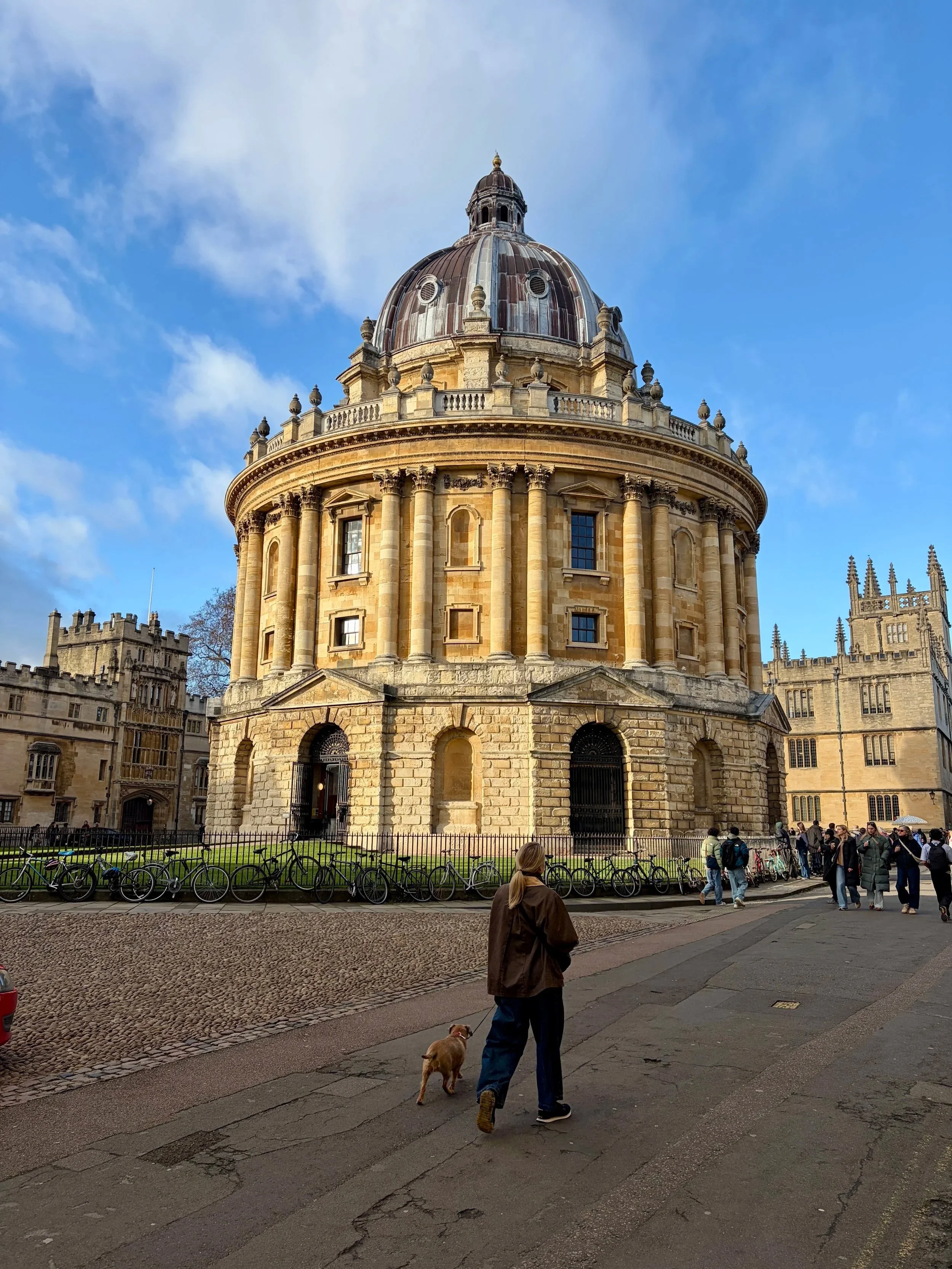 Why does Kit always go back to Oxford?