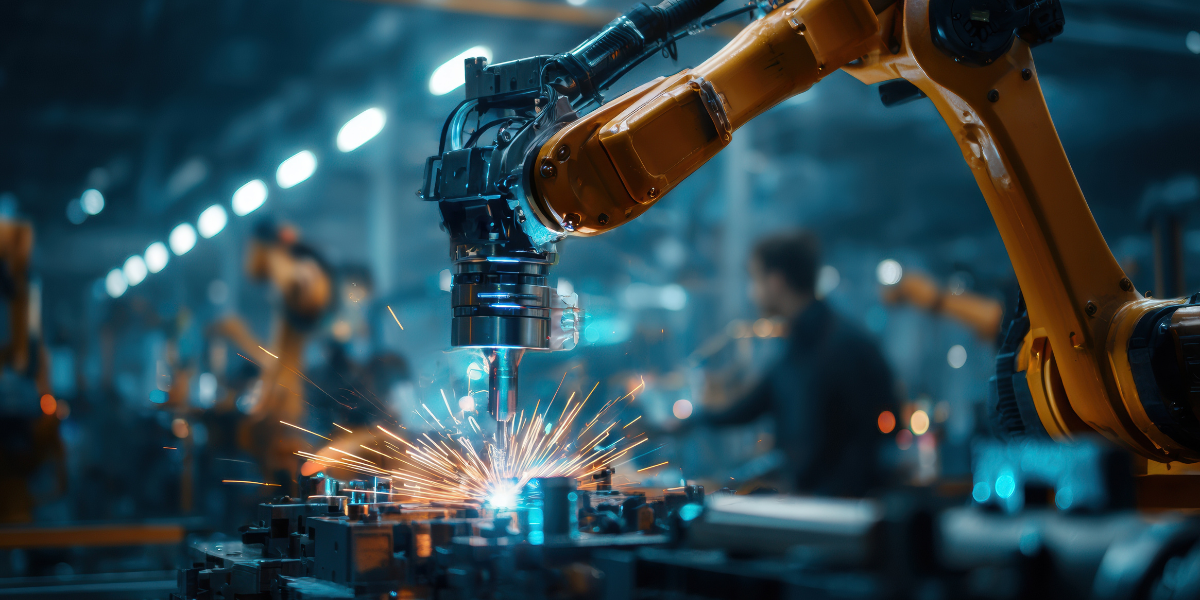 Robotic welding in action
