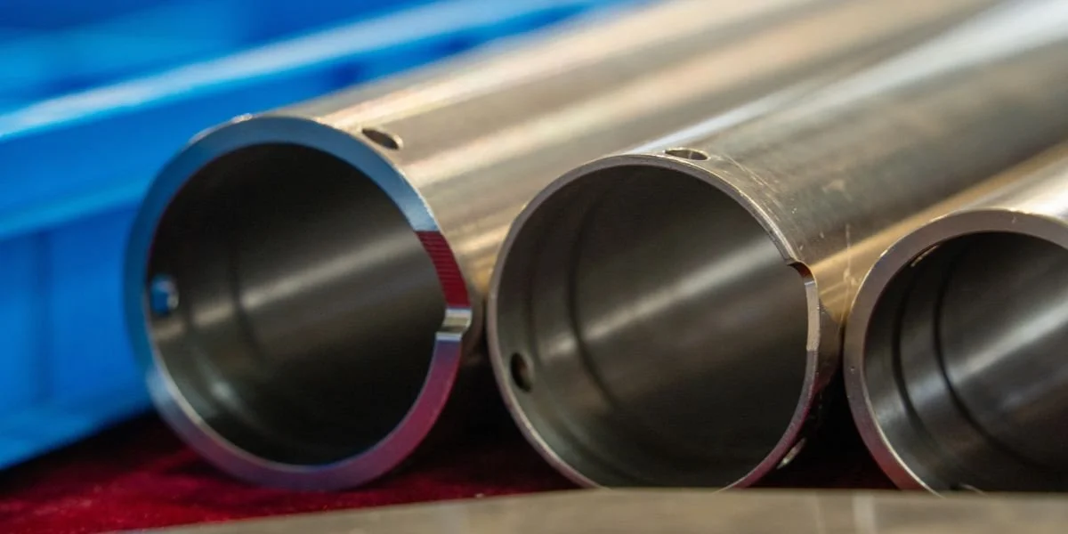 Metal Cylindrical Components With Precision Machined Ends
