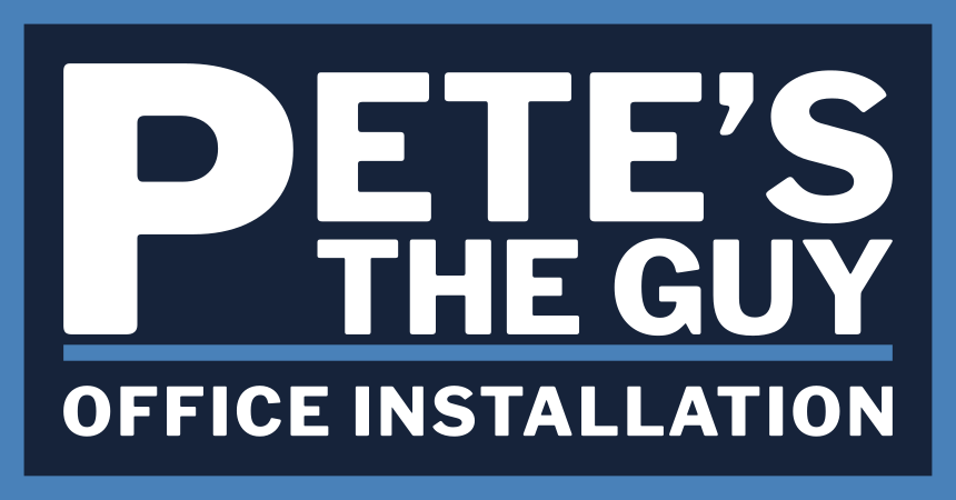 Pete's The Guy Office Installation