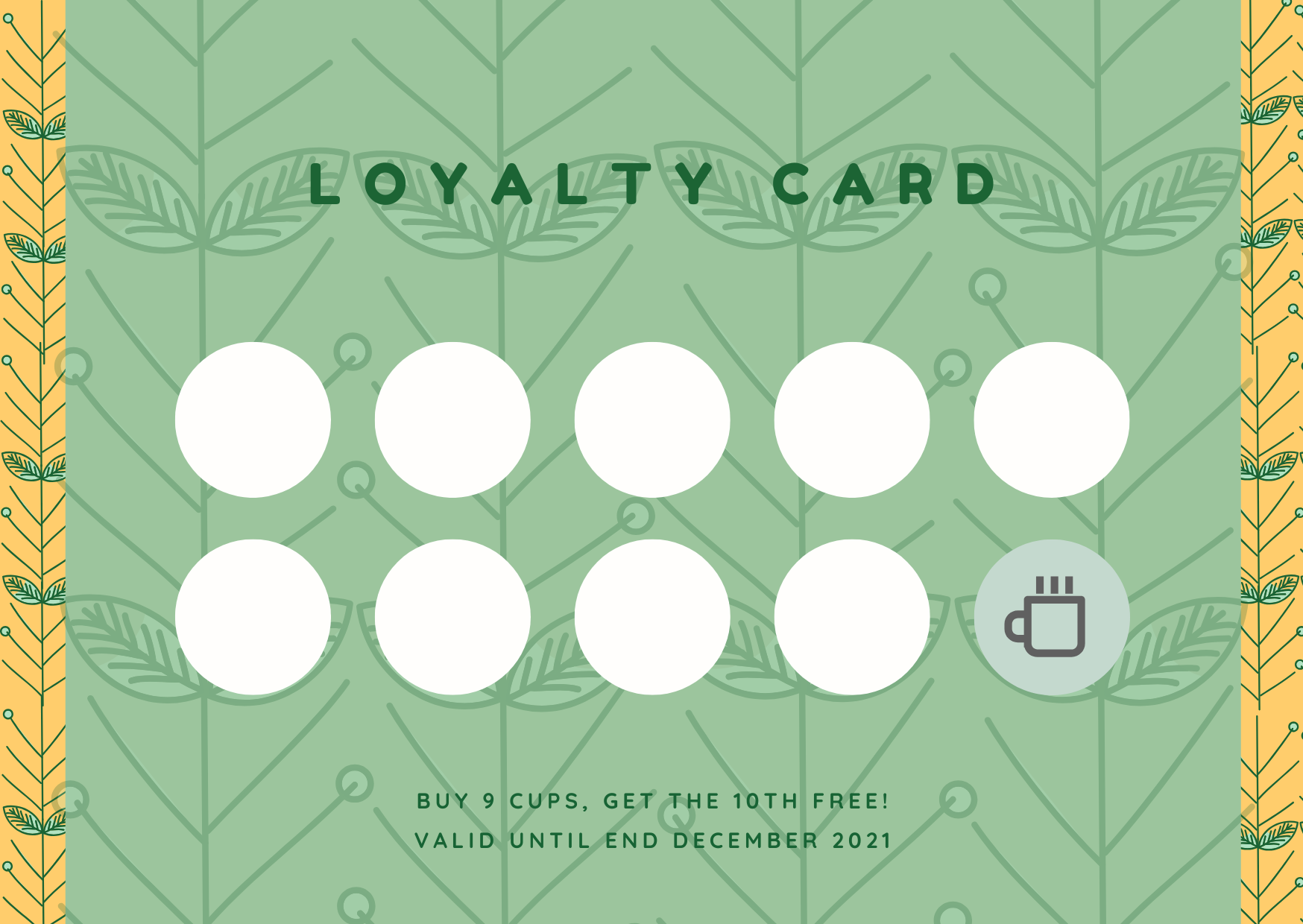 Loyalty Card Design