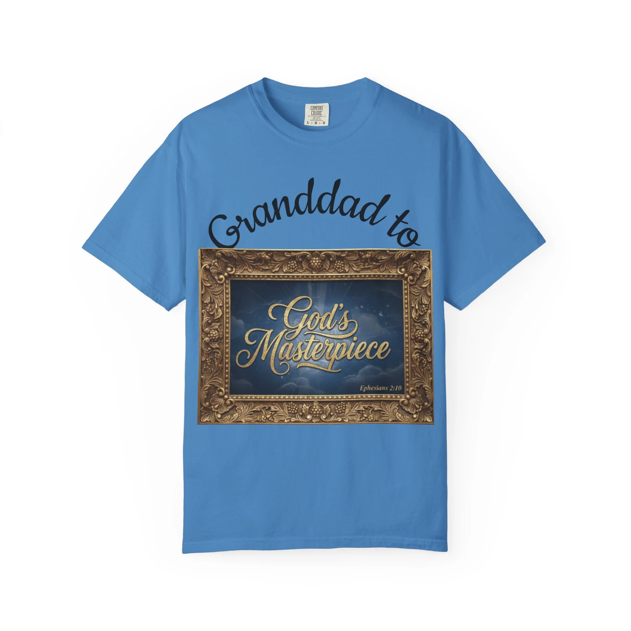 Granddad to God's Masterpiece T-Shirt — Proud Christian Grandpa Tee