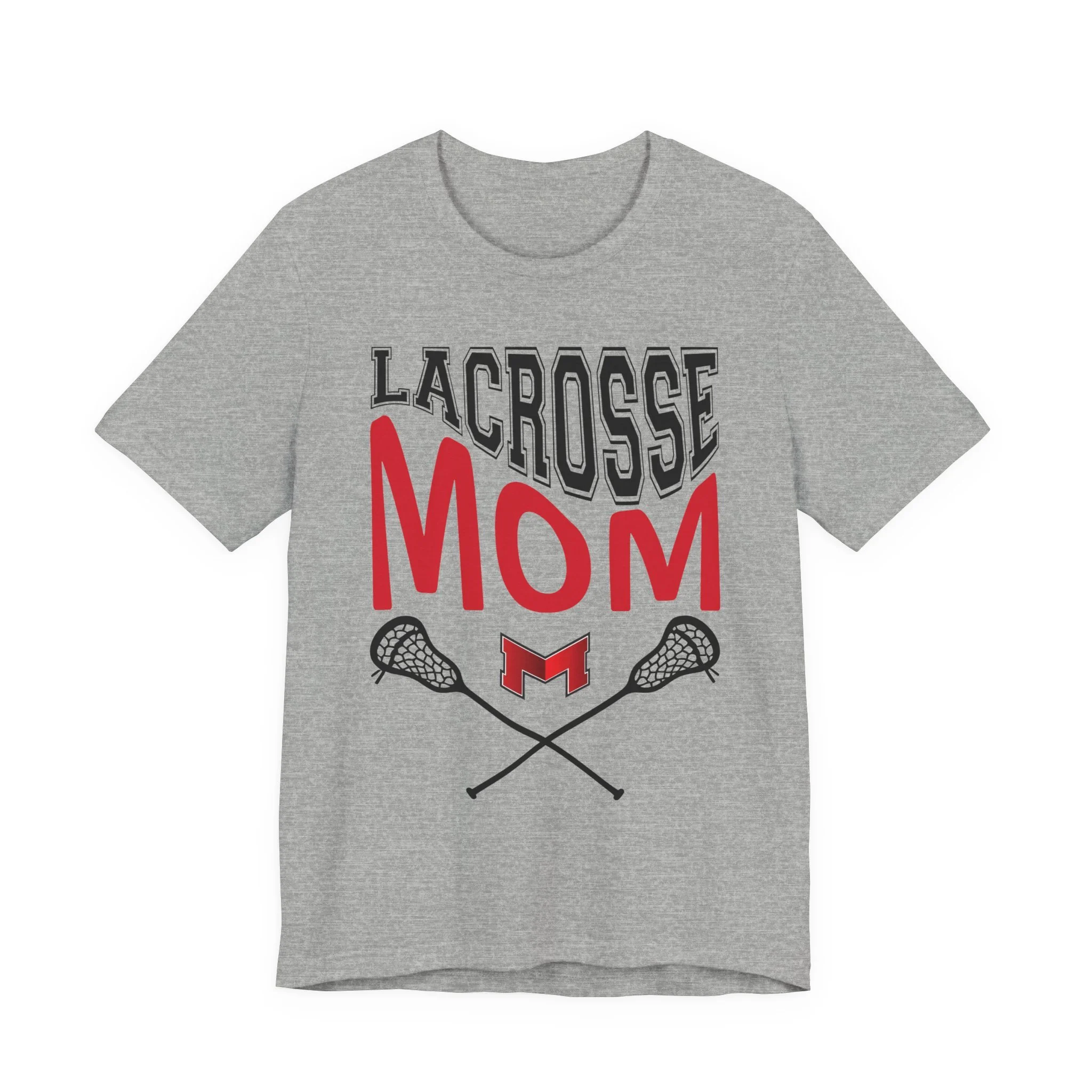 Lacrosse Mom T-Shirt with custom back
