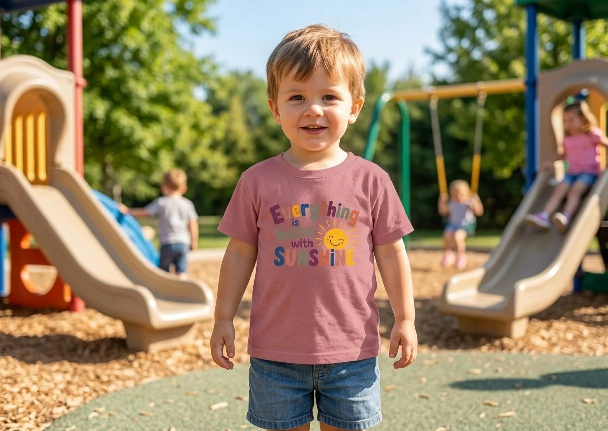 MJCCA Everything is Better With Sunshine Toddler T-shirt