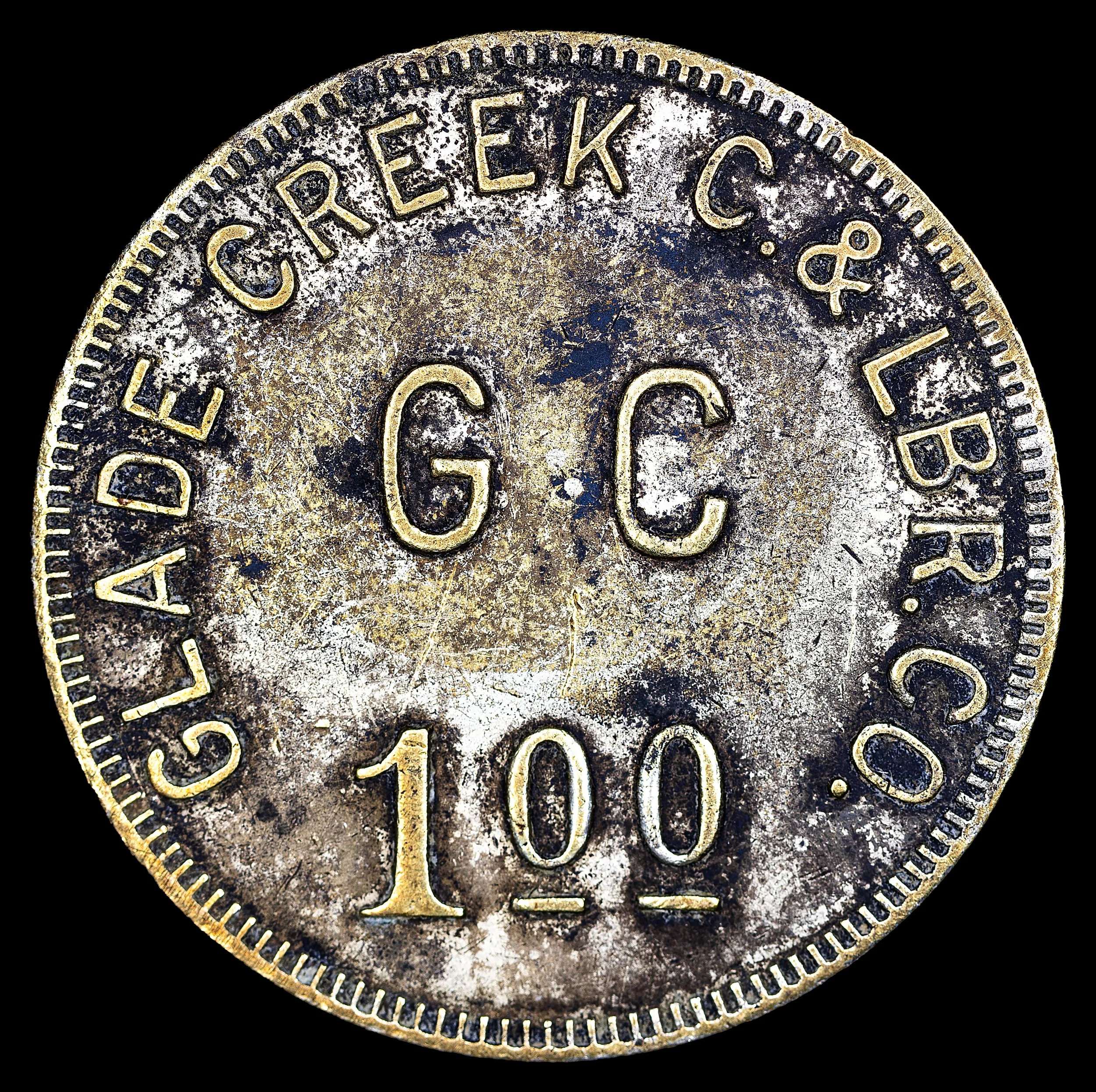 Glade Creek Coal & Lumber Co 100c obv.jpg