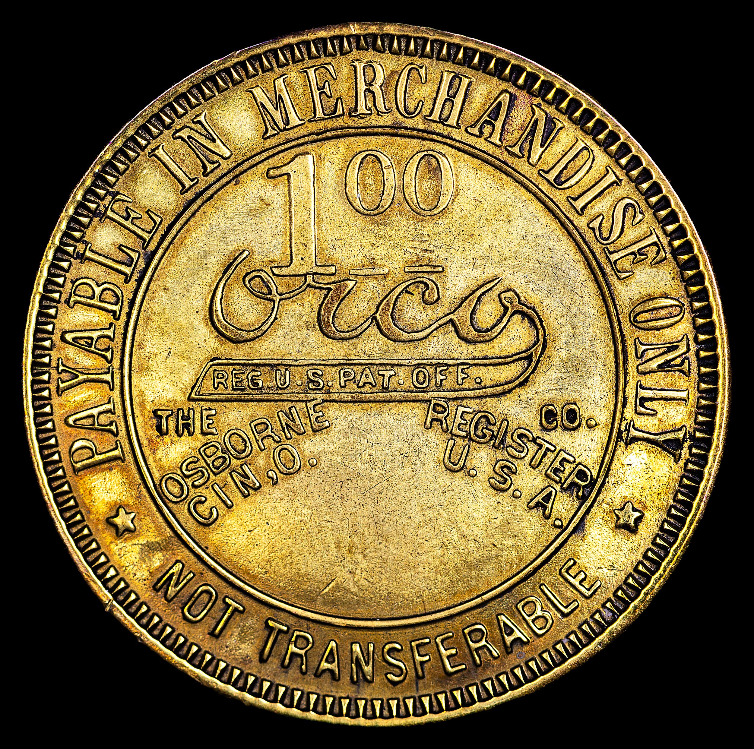 Devils Fork Post & Lumber Co 100c rev.jpg