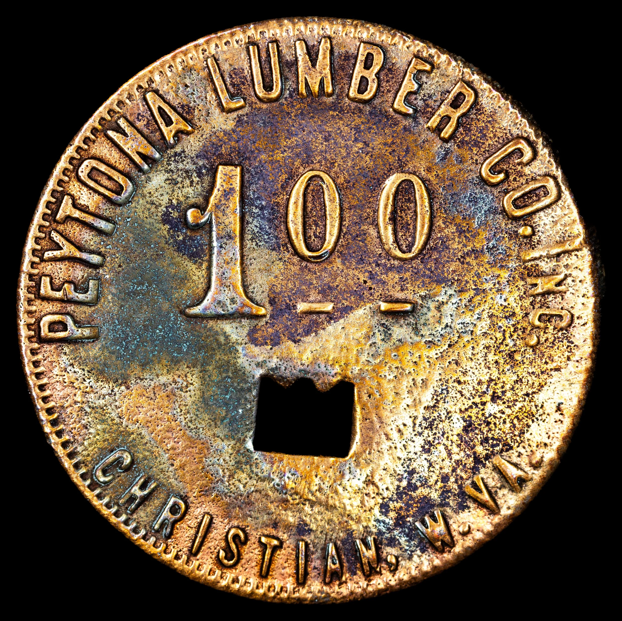 Peytona Lumber Co Inc 100c obv.jpg