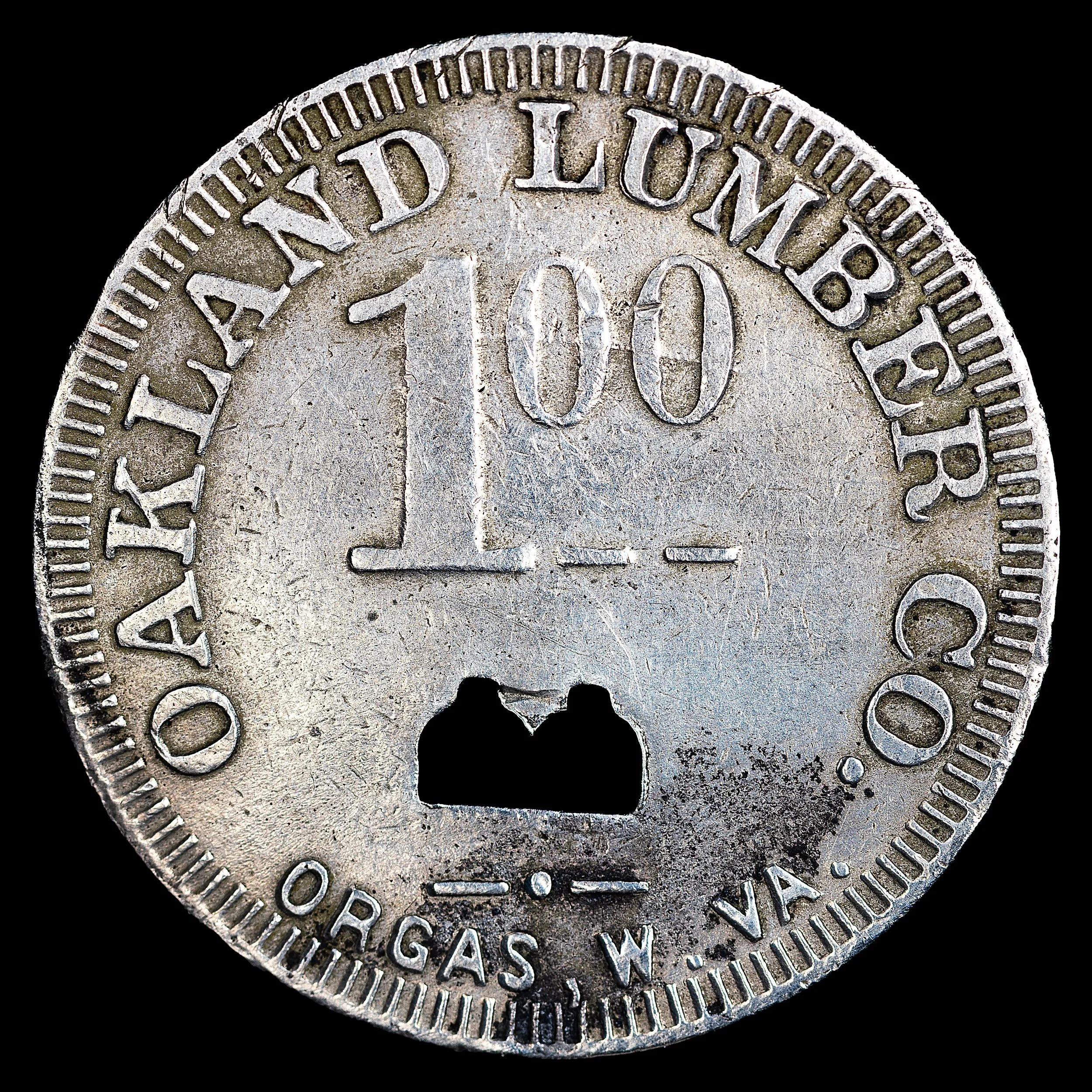 Oakland Lumber Co 100c obv.jpg