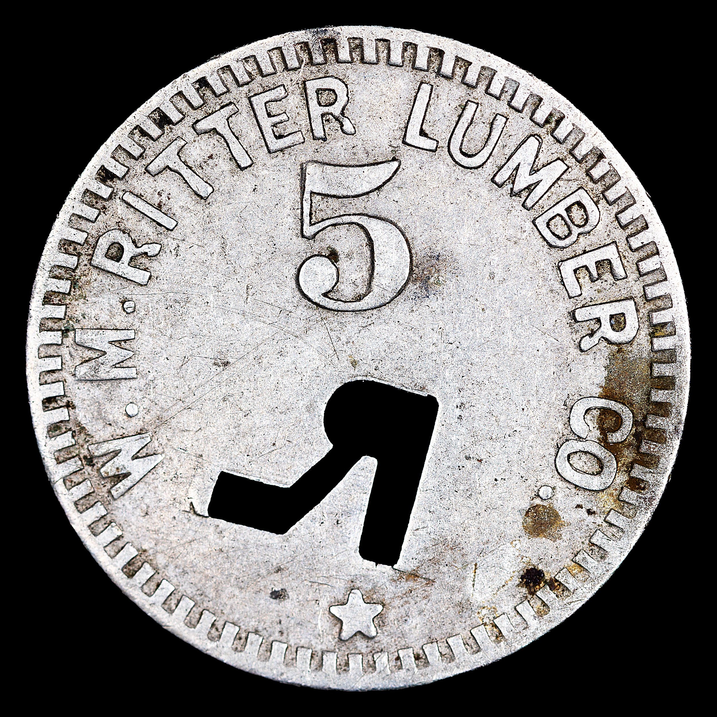 WM Ritter Lumber Co 5c obv.jpg