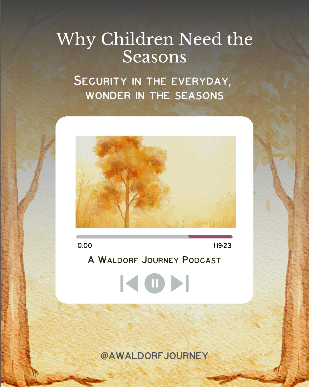 Why Children Need the Seasons