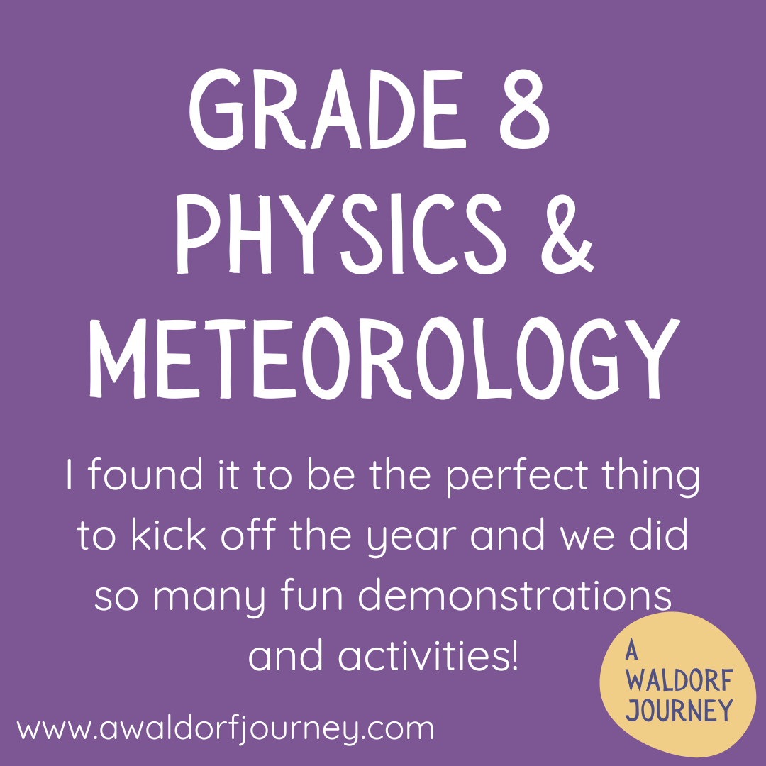 Grade 8 Physics & Meteorology