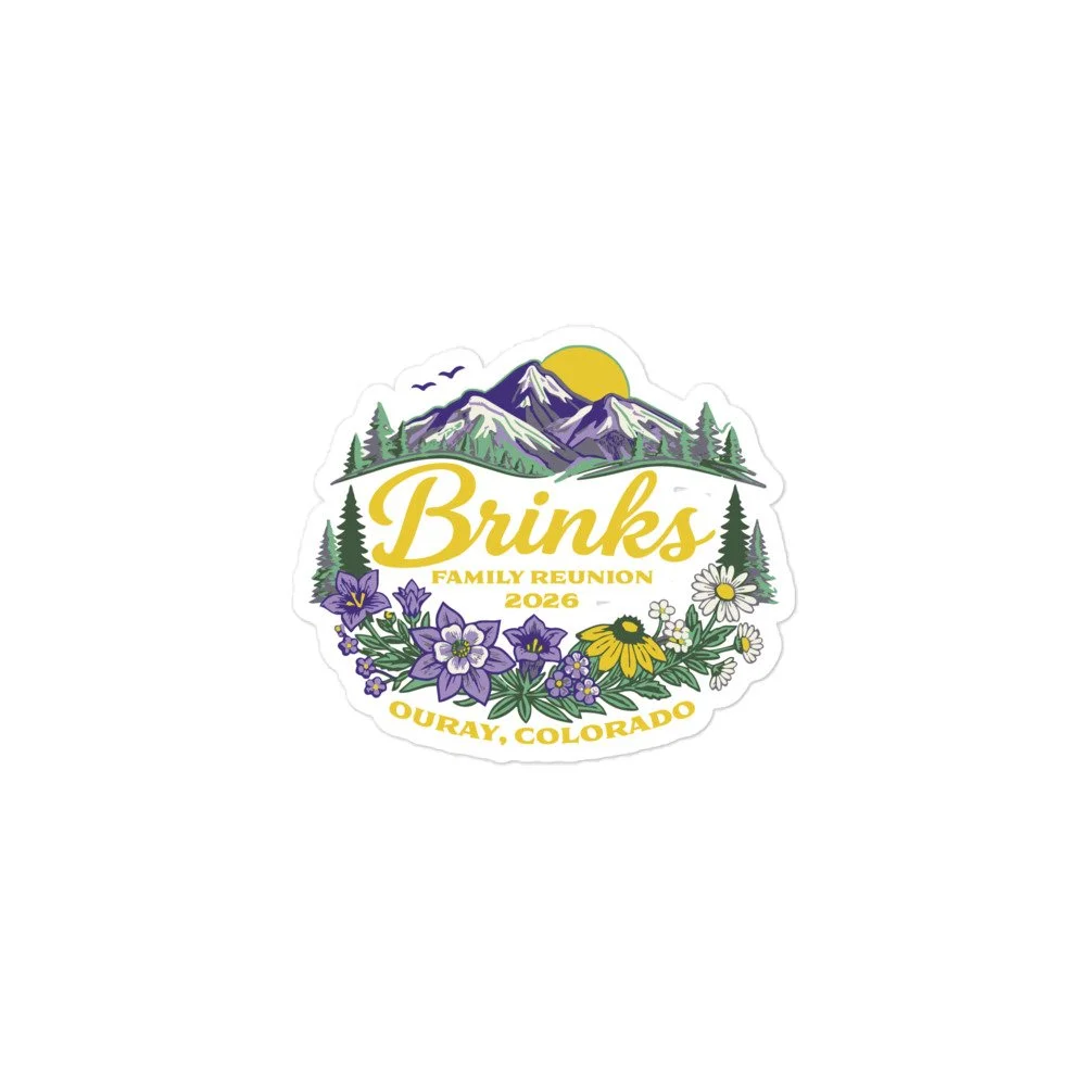Family Reunion Stickers - Main Logo