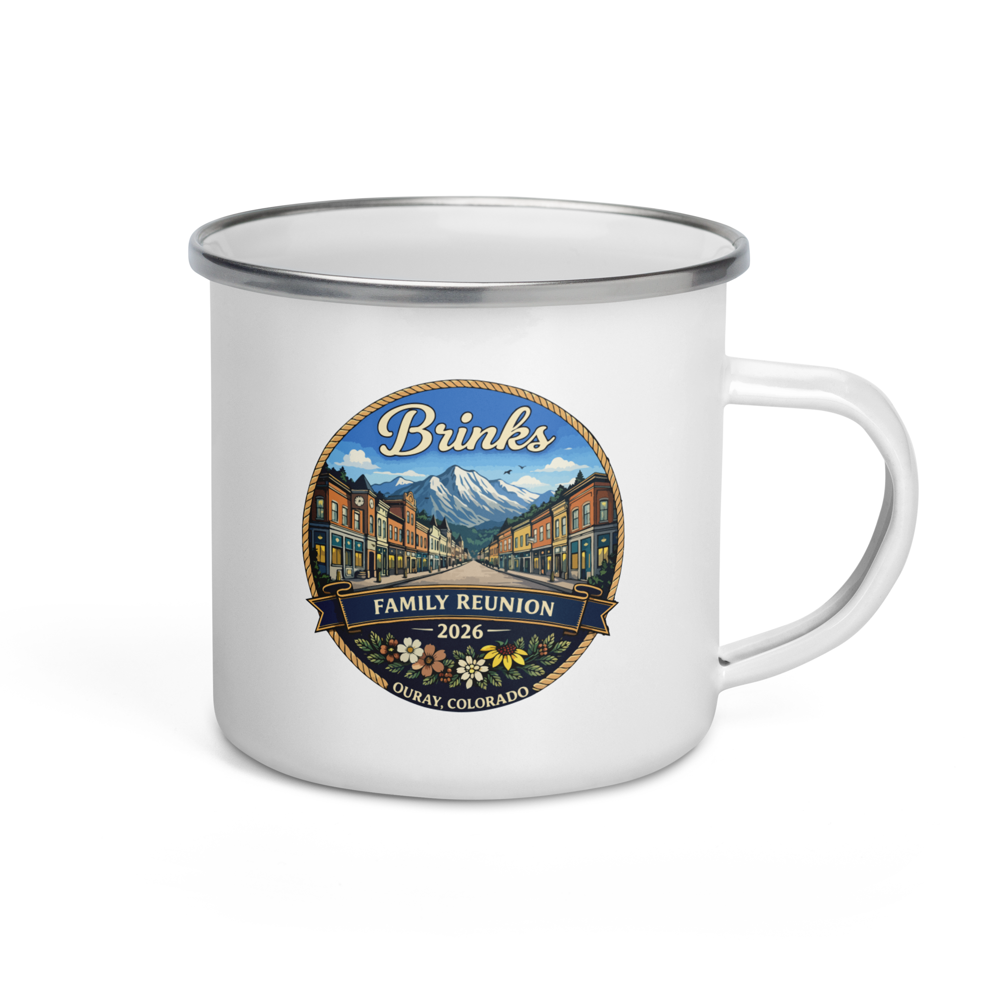 Enamel Mug - Downtown