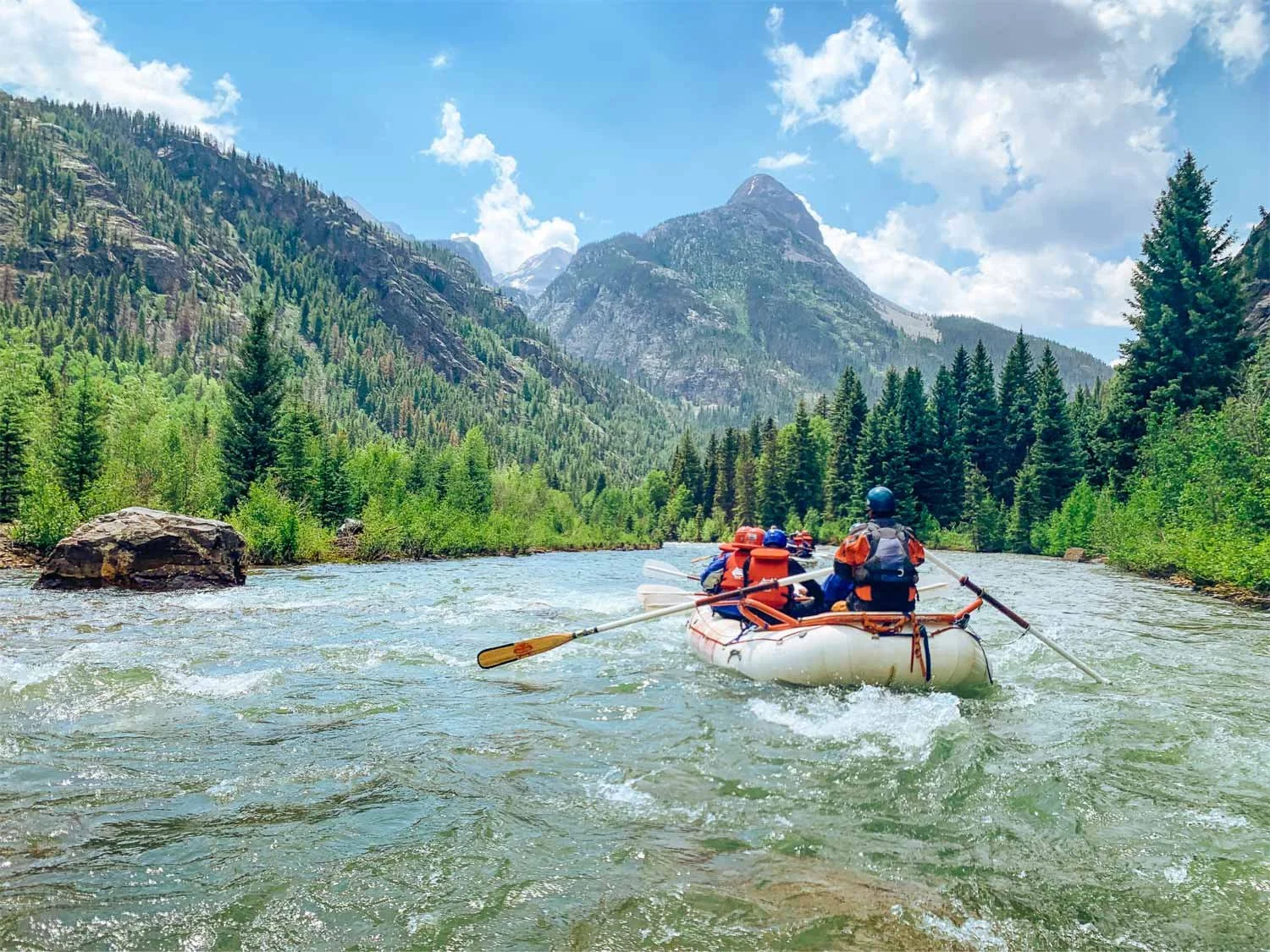 Animas River Guided Rafting Trip