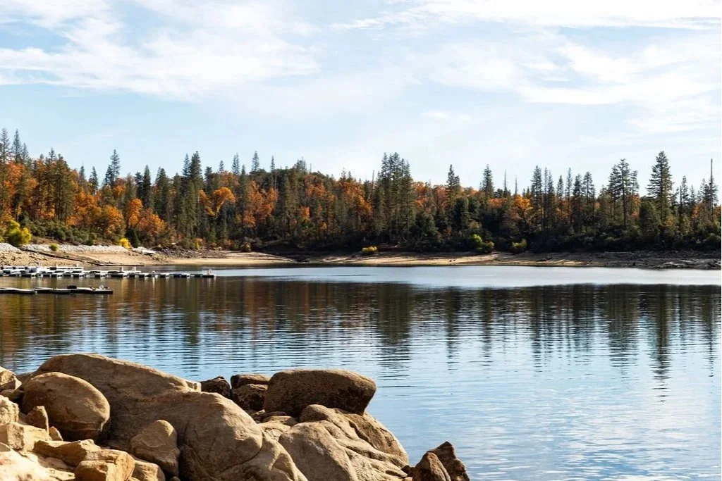 Bass Lake in the Fall 