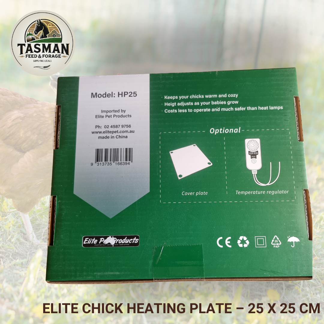 Elite Chick Heating Plate – 25 x 25 cm back