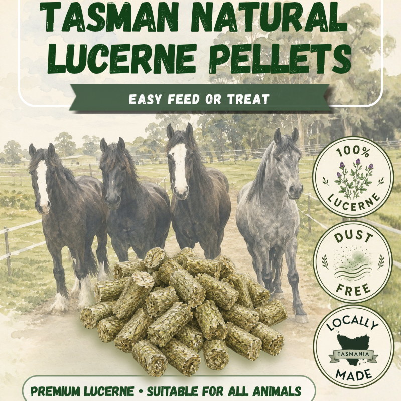 Lucerne Pellets label