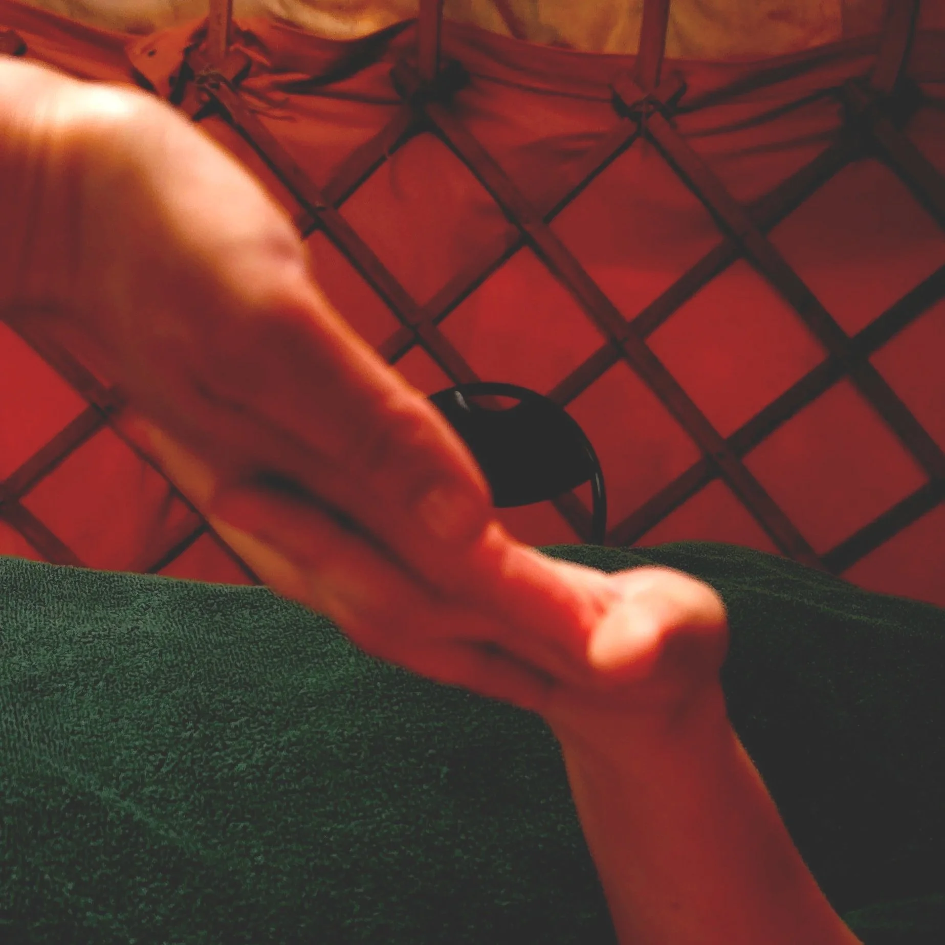 Close up of hand massage, stretching, motor neuron disease massage