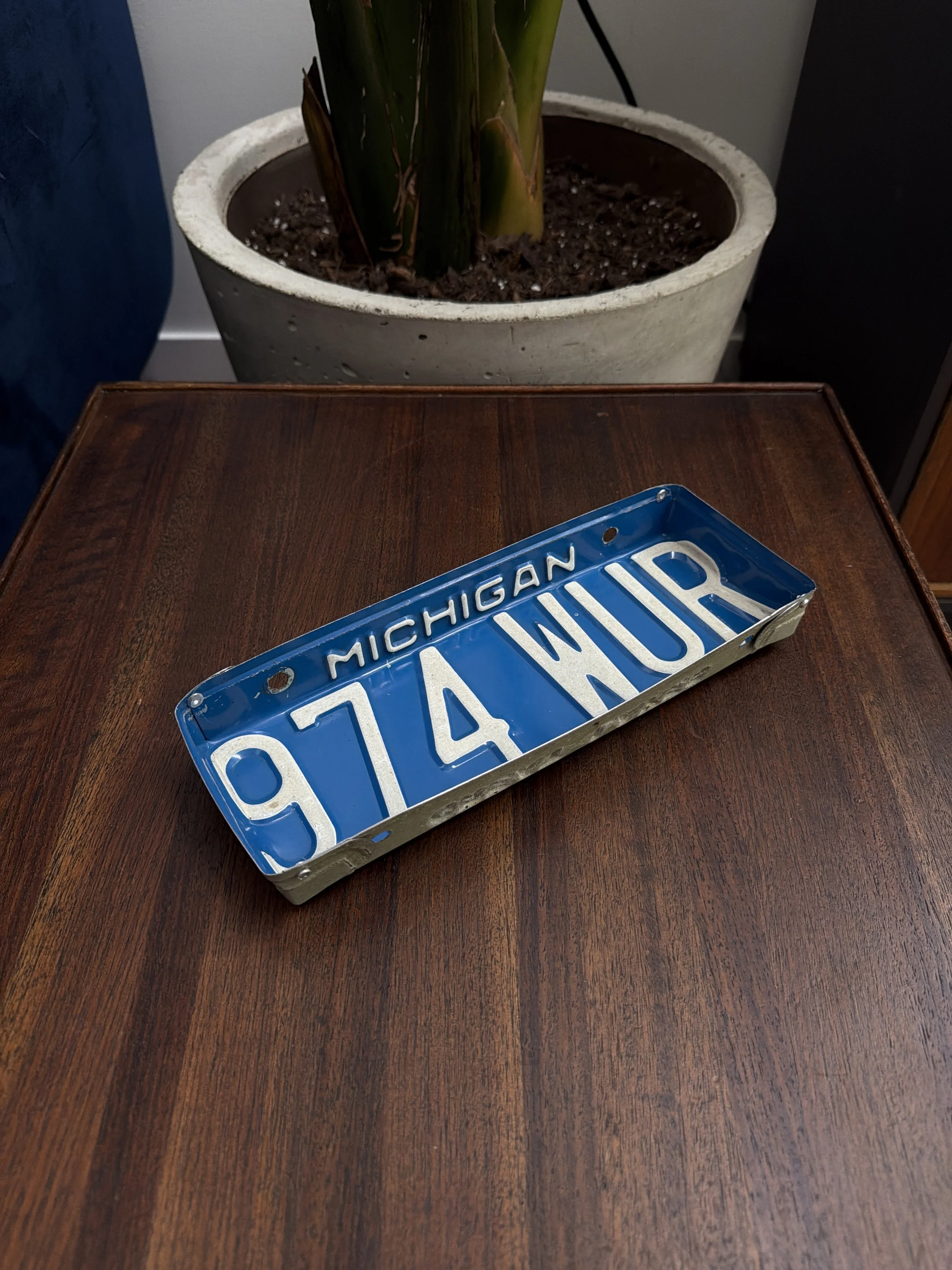 Vintage Michigan Valet Tray