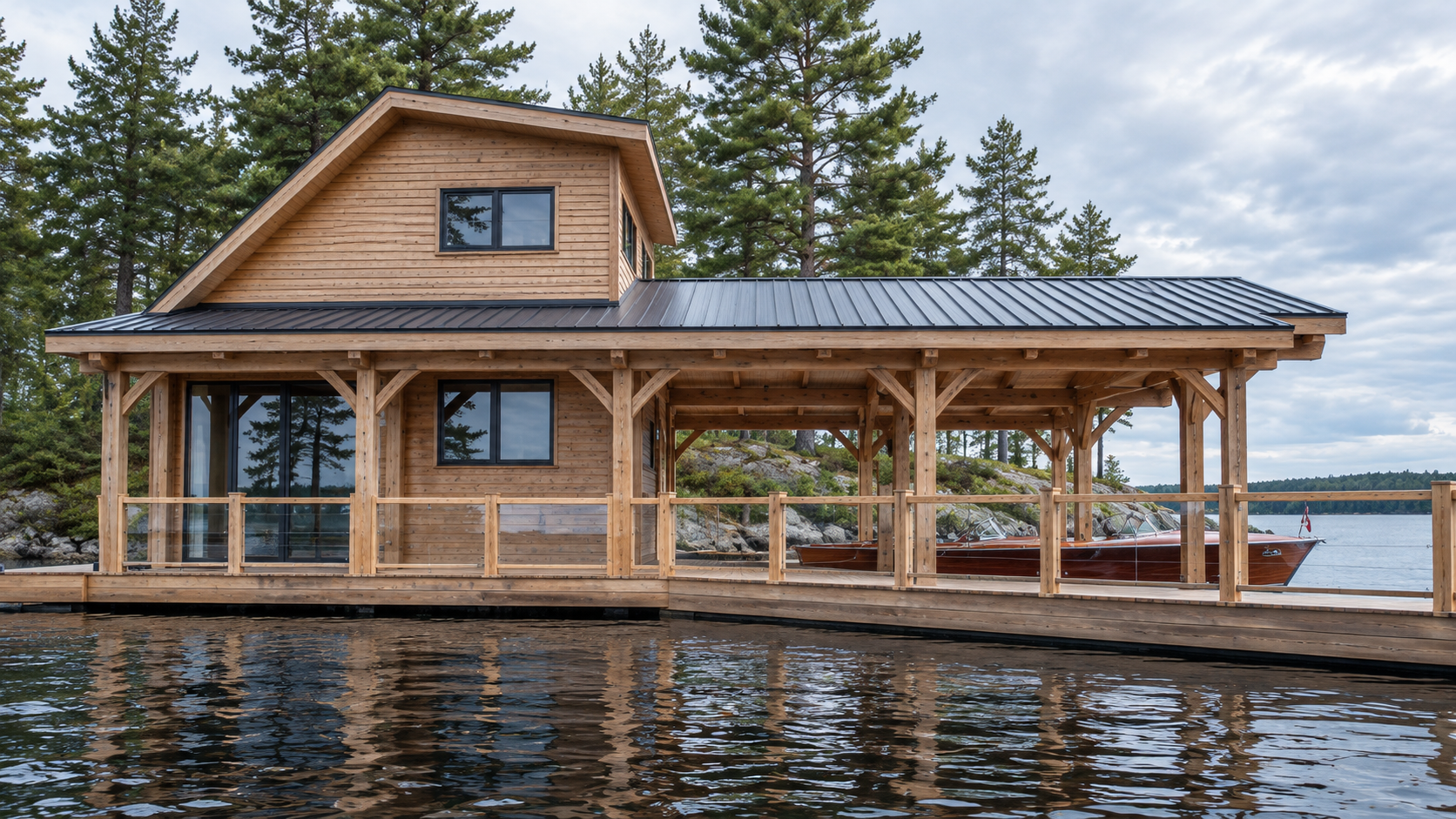 Realistic Lakeside Timber Boathouse (1).png