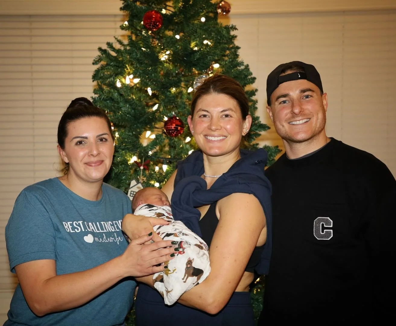 Births around Christmas have a special kind of magic! ✨ This past week, I had the privilege of witnessing a few incredible arrivals, but this one was extra special&mdash;my first catch as a Licensed Midwife! 💕

This little guy made quite the entranc